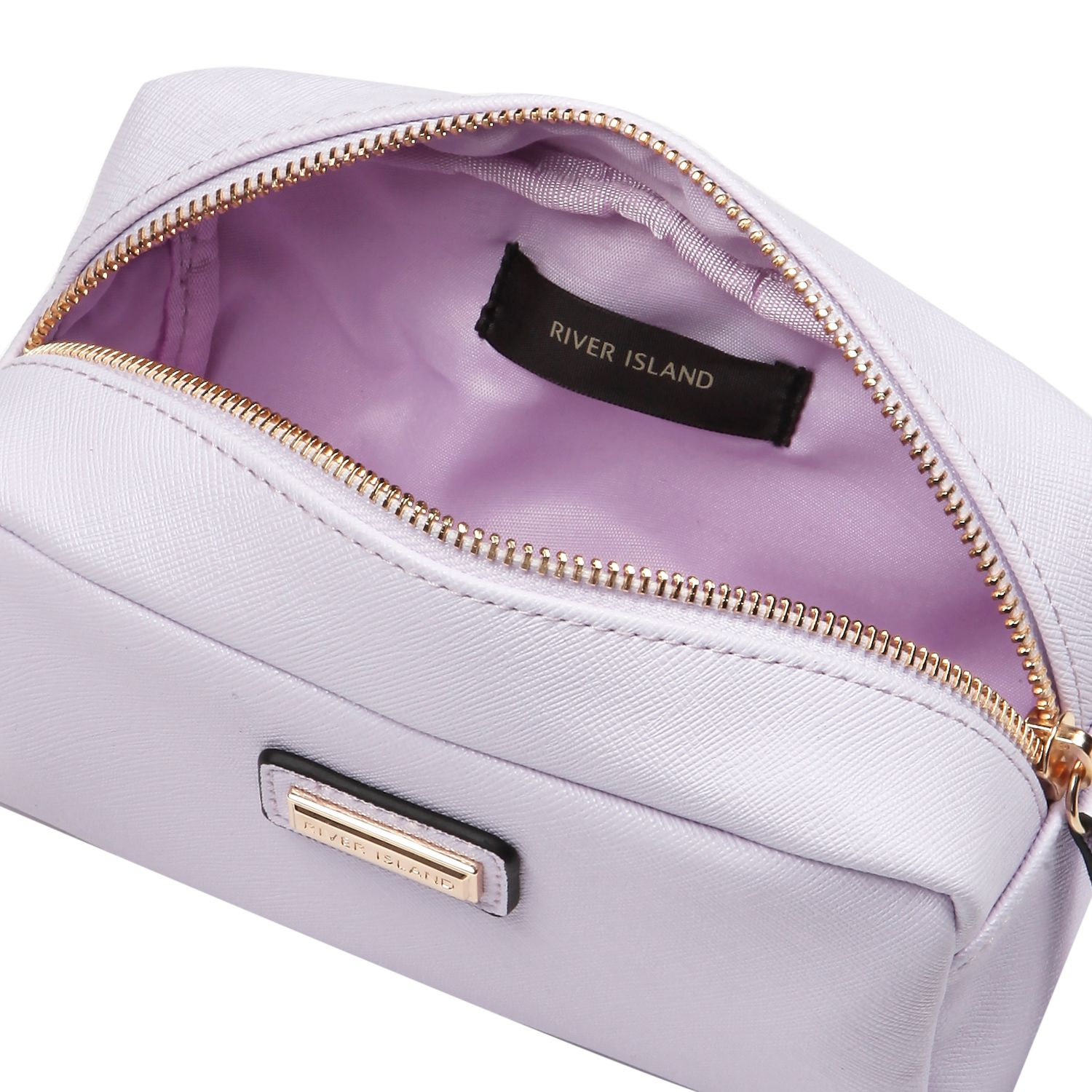 River Island Light Purple Makeup Bag In Lyst Gallery