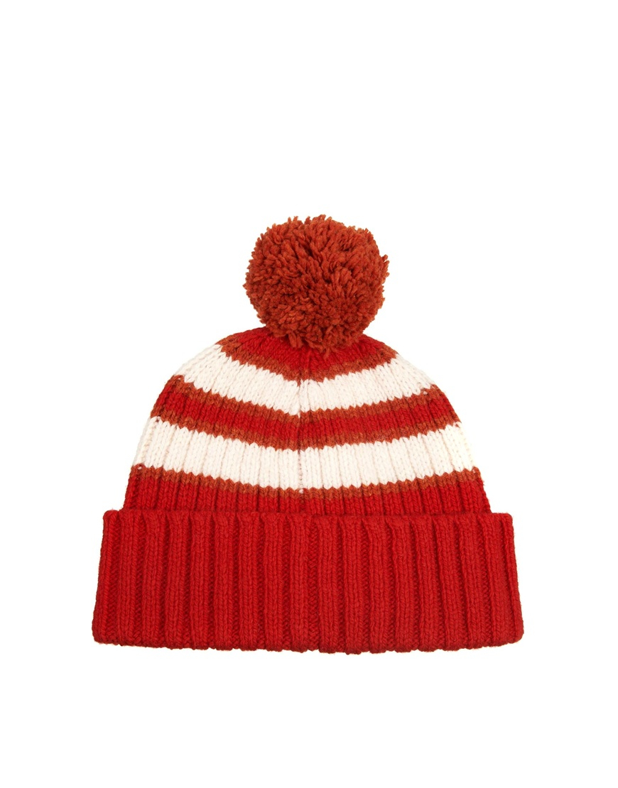 fred perry bobble hat
