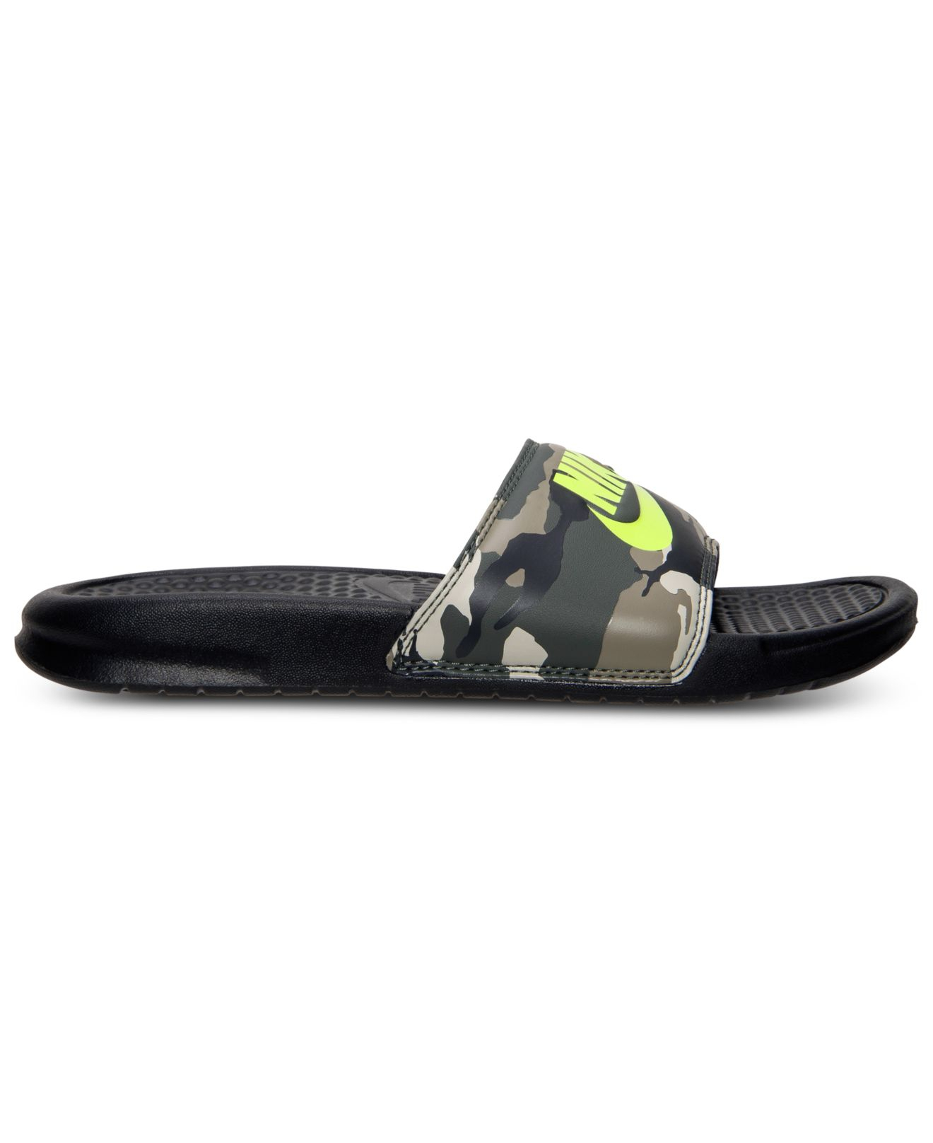 nike camo sandals