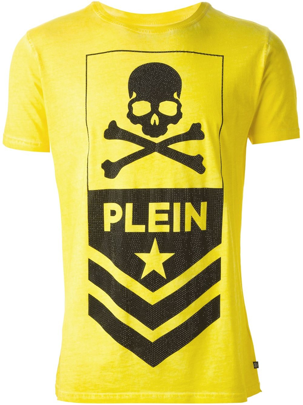 Philipp Plein Plein T-Shirt in Yellow 