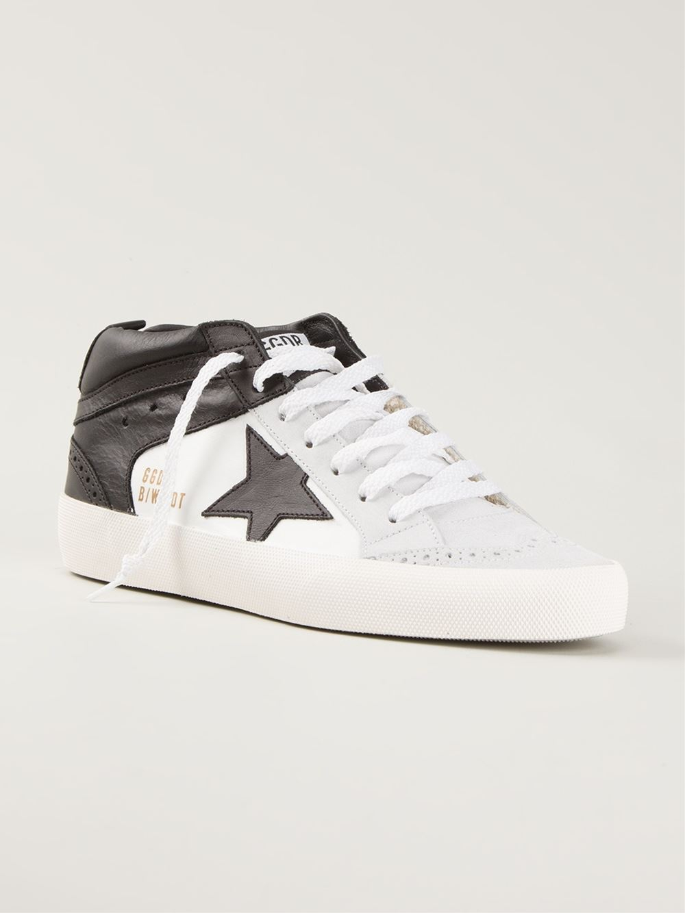 Golden Goose \'Mid/Star Limited Edition\' Sneakers in Black | Lyst
