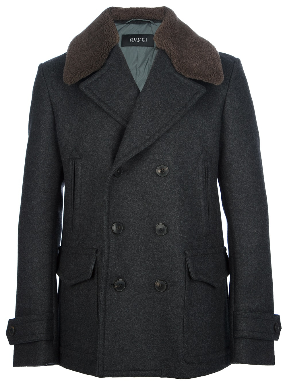 gucci pea coat