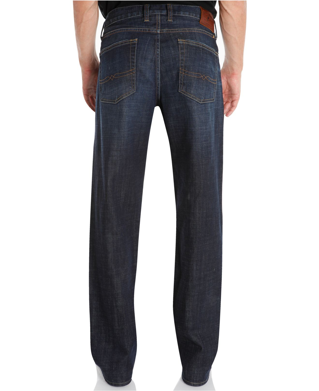 Lucky Brand Denim Jeans Big & Tall 181 Relaxed Straight Jeans in Blue