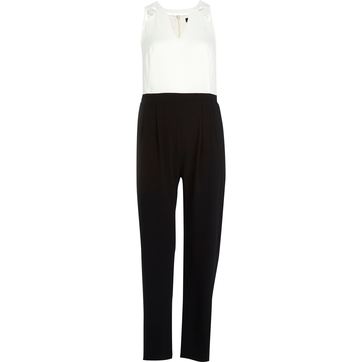 white colour jumpsuit