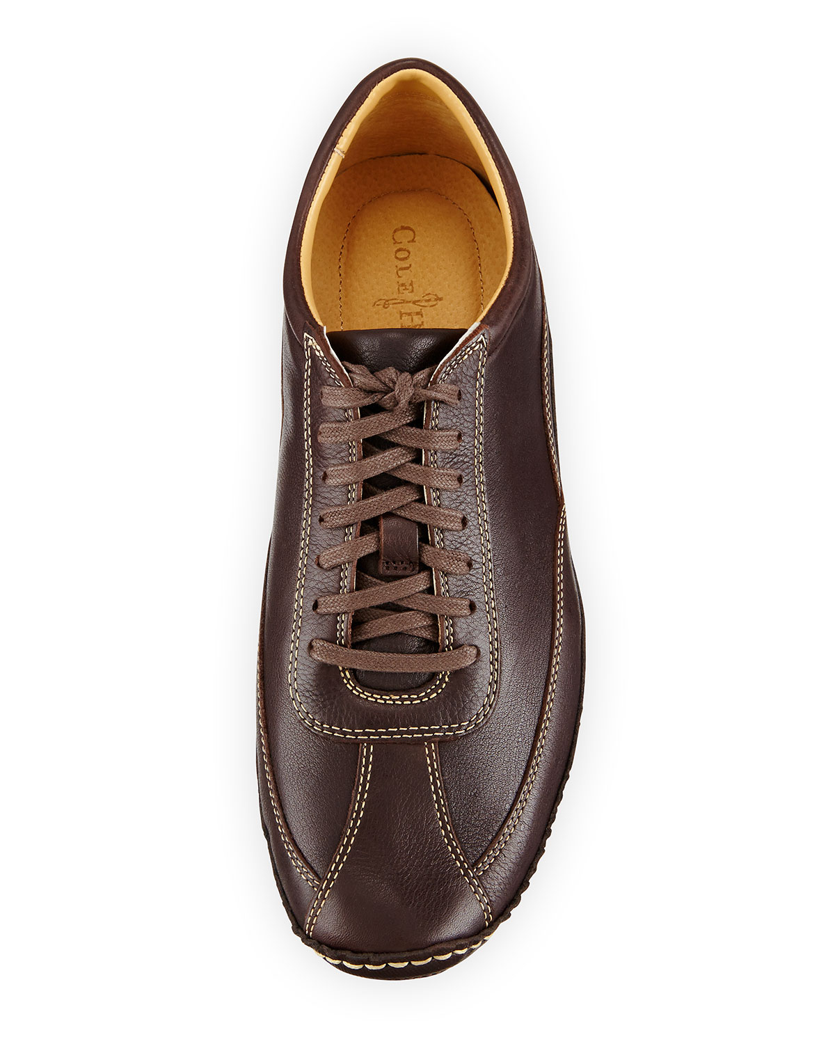 Cole haan Ryder Leather Driver Sneaker in Brown for Men Lyst