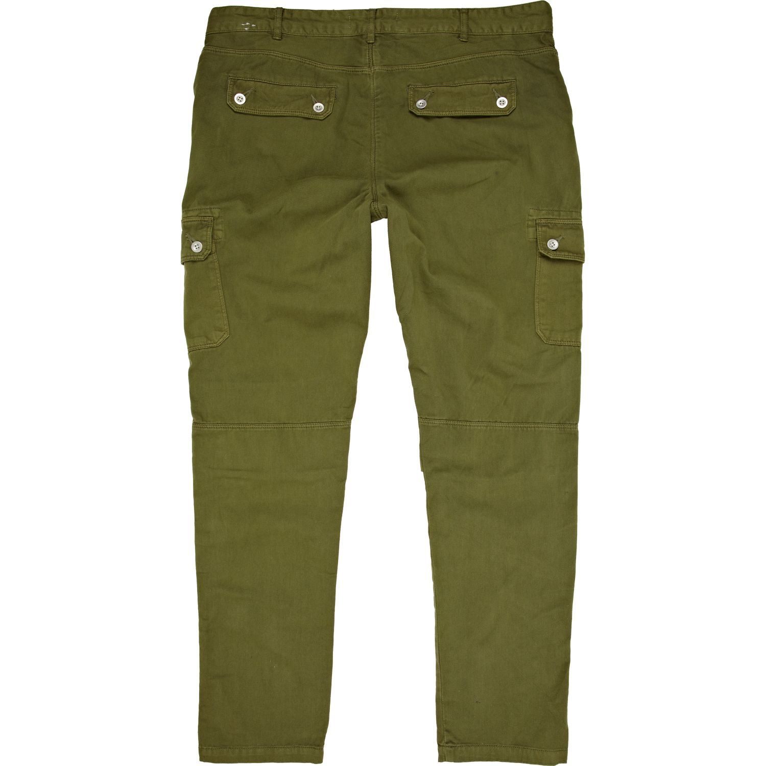 River Island Green Cargo Pants for Men - Lyst