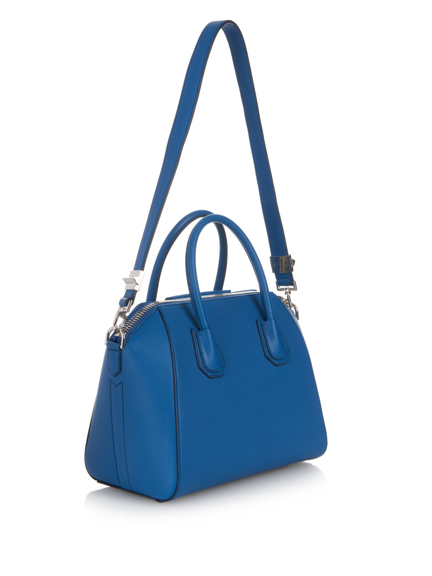 Get Wallpaper Givenchy Antigona Small Leather Tote In Blue Lyst Desktop Wallpaper Free