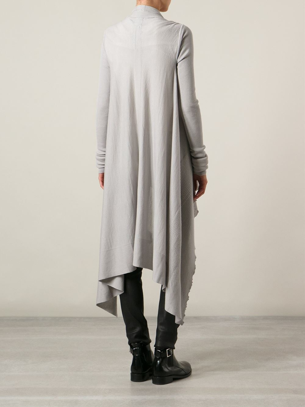 long drape cardigan