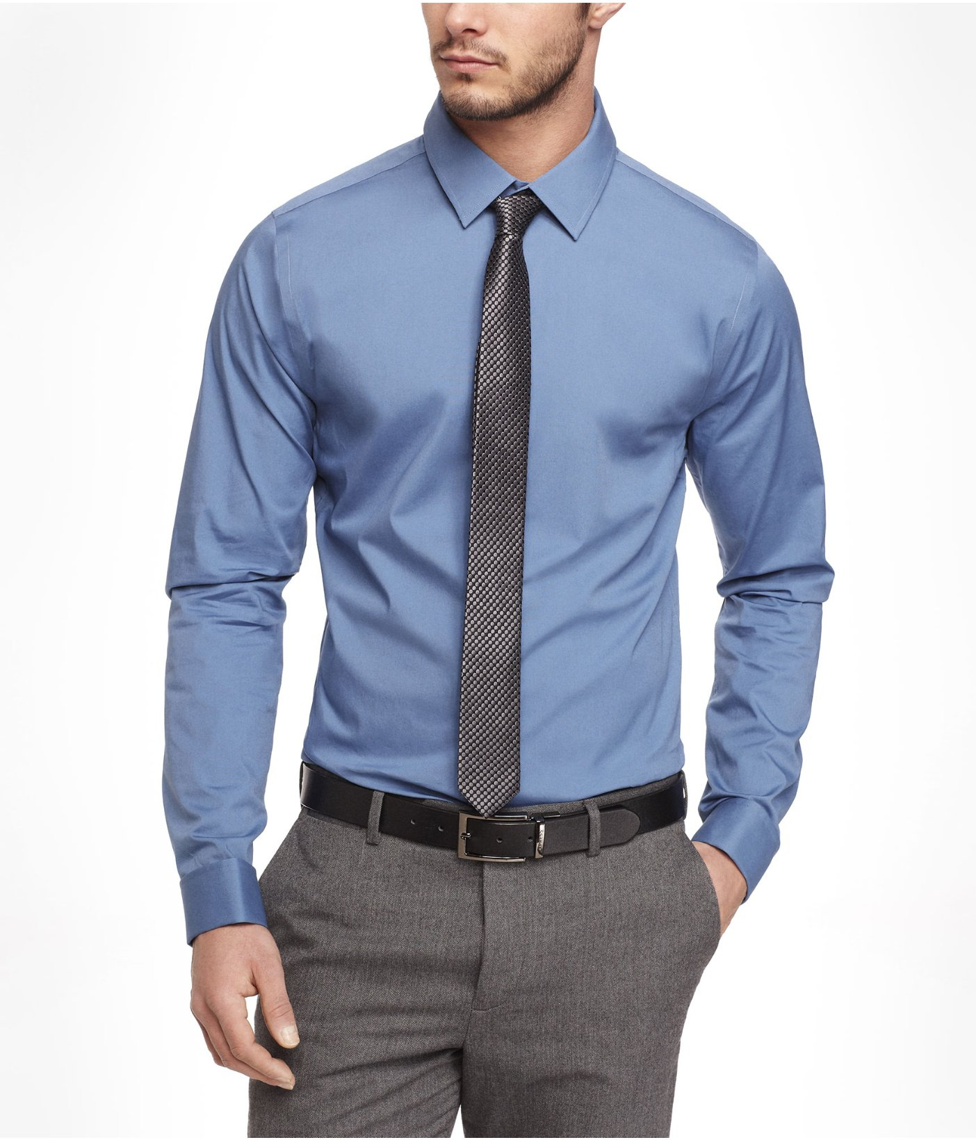 express extra slim shirt
