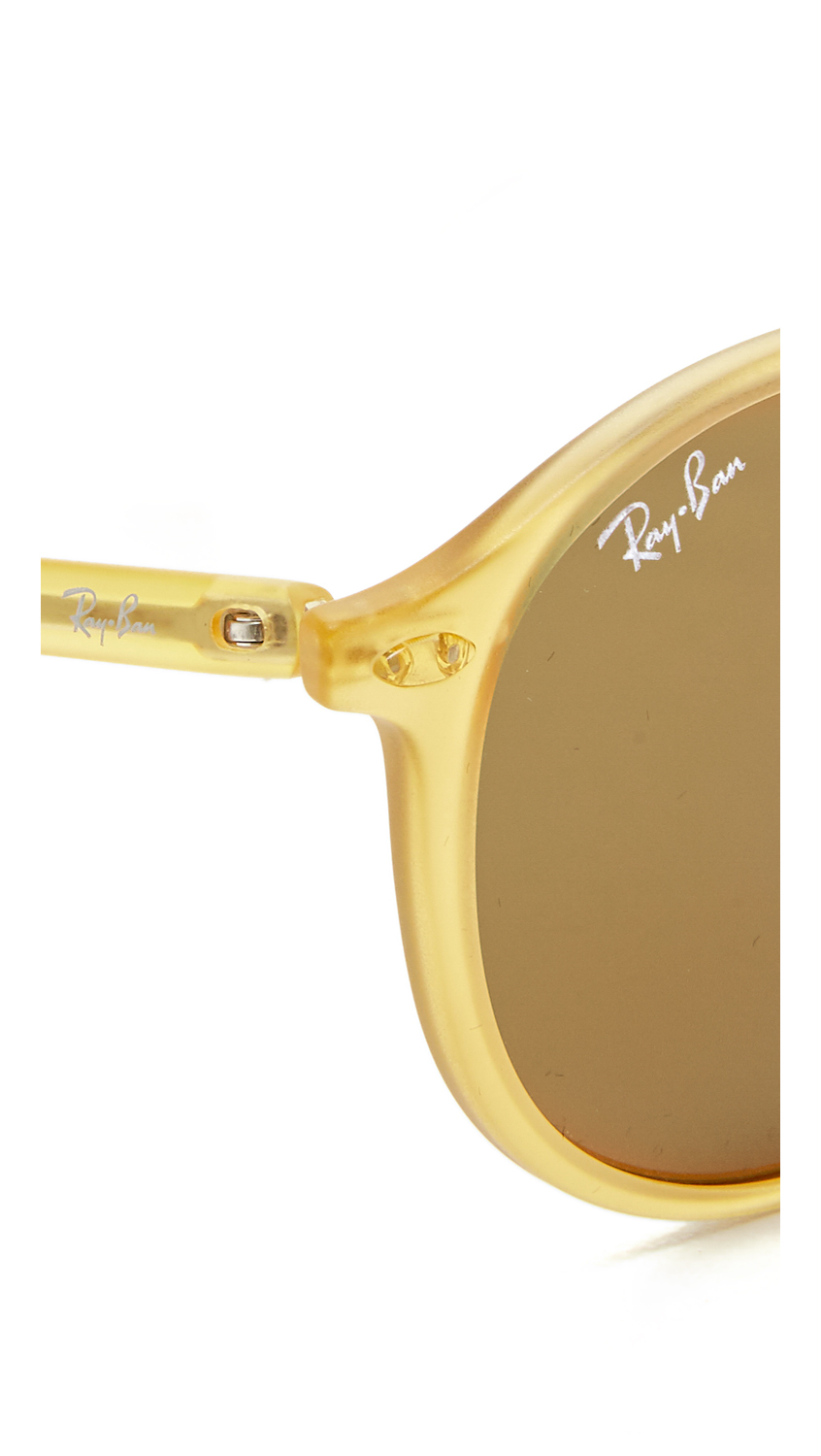 Ray-Ban Tech Light Ray Round Sunglasses | Lyst
