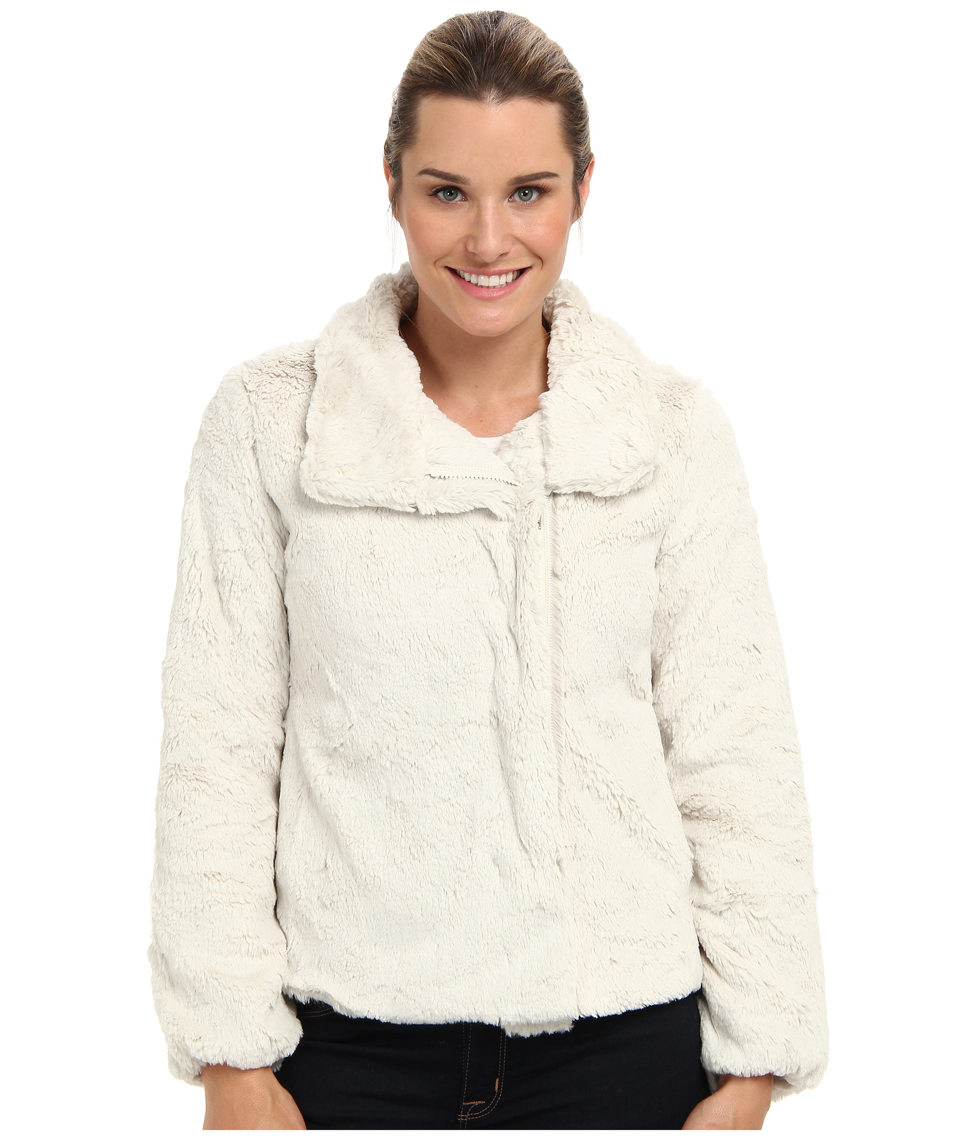 Patagonia Pelage Fleece Jacket in White Lyst