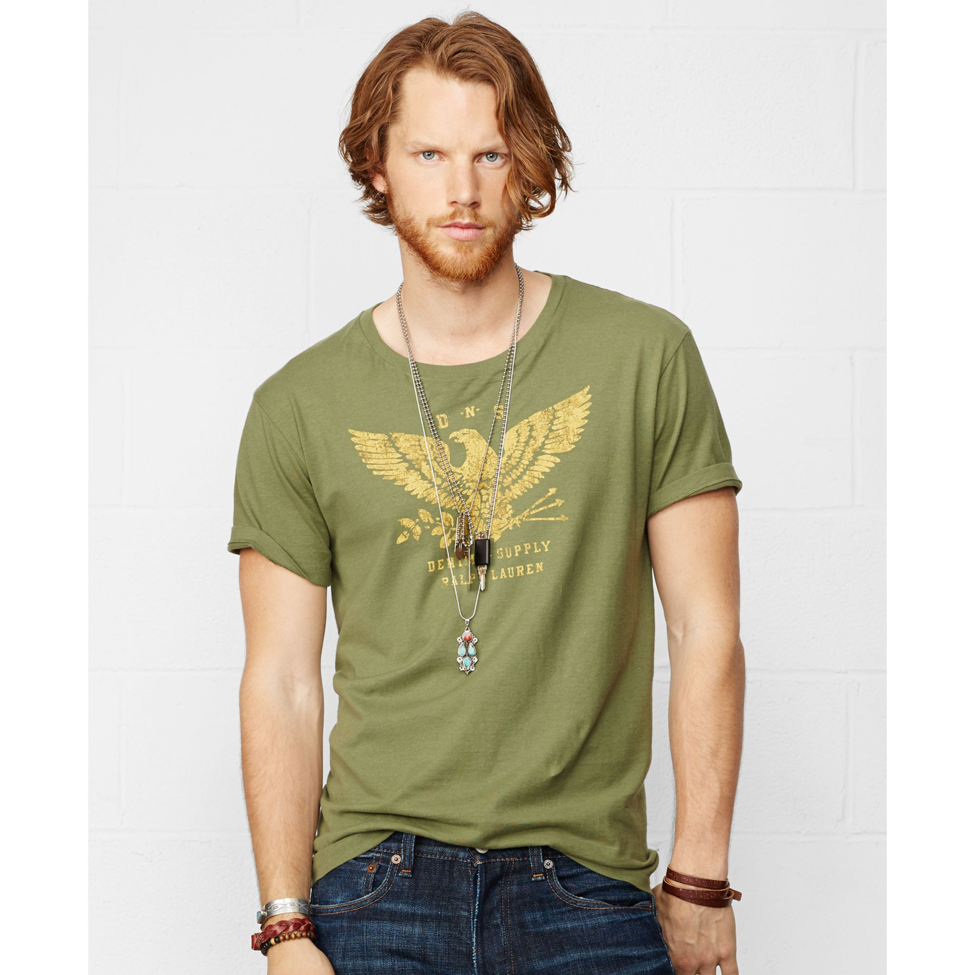 ralph lauren denim and supply t shirt