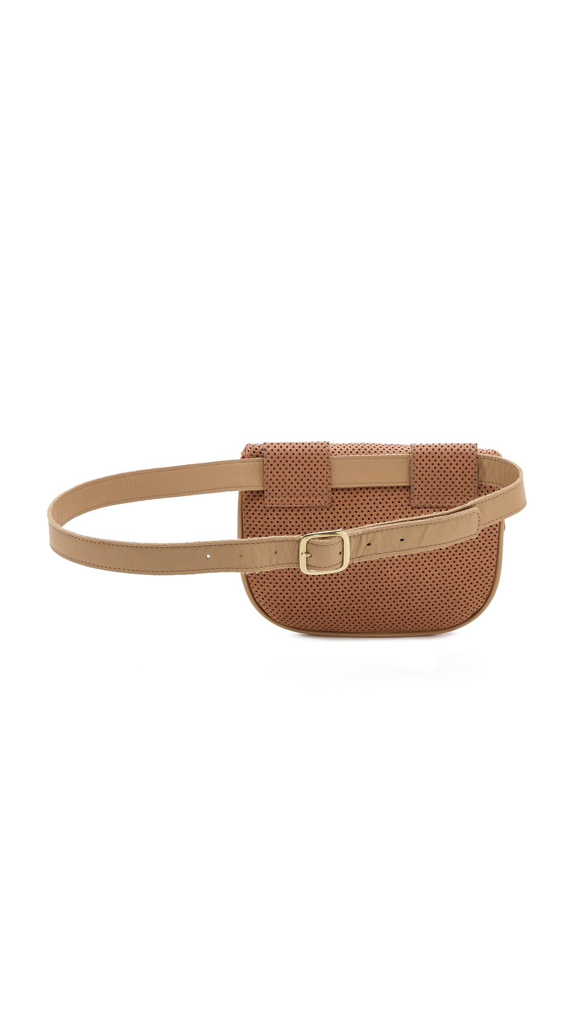 Clare V. Supreme Fanny Pack Tan in Brown - Lyst