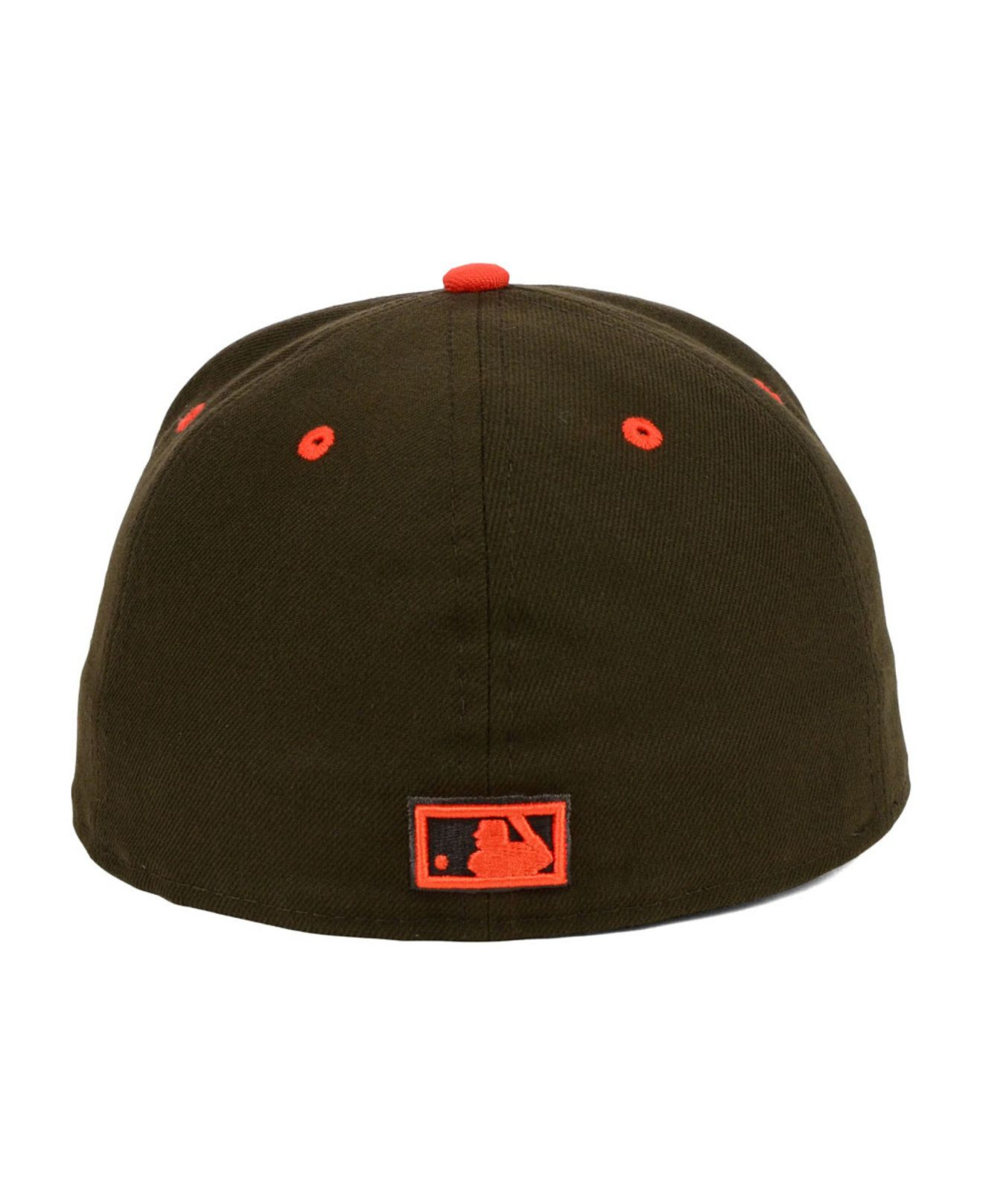 St. Louis Browns New Era Cooperstown Collection On Deck 59FIFTY Fitted Hat  - White/Brown