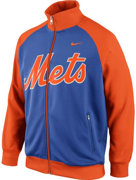 Nike Men'S New York Mets Track Jacket in Blue for Men (RoyalBlue) | Lyst