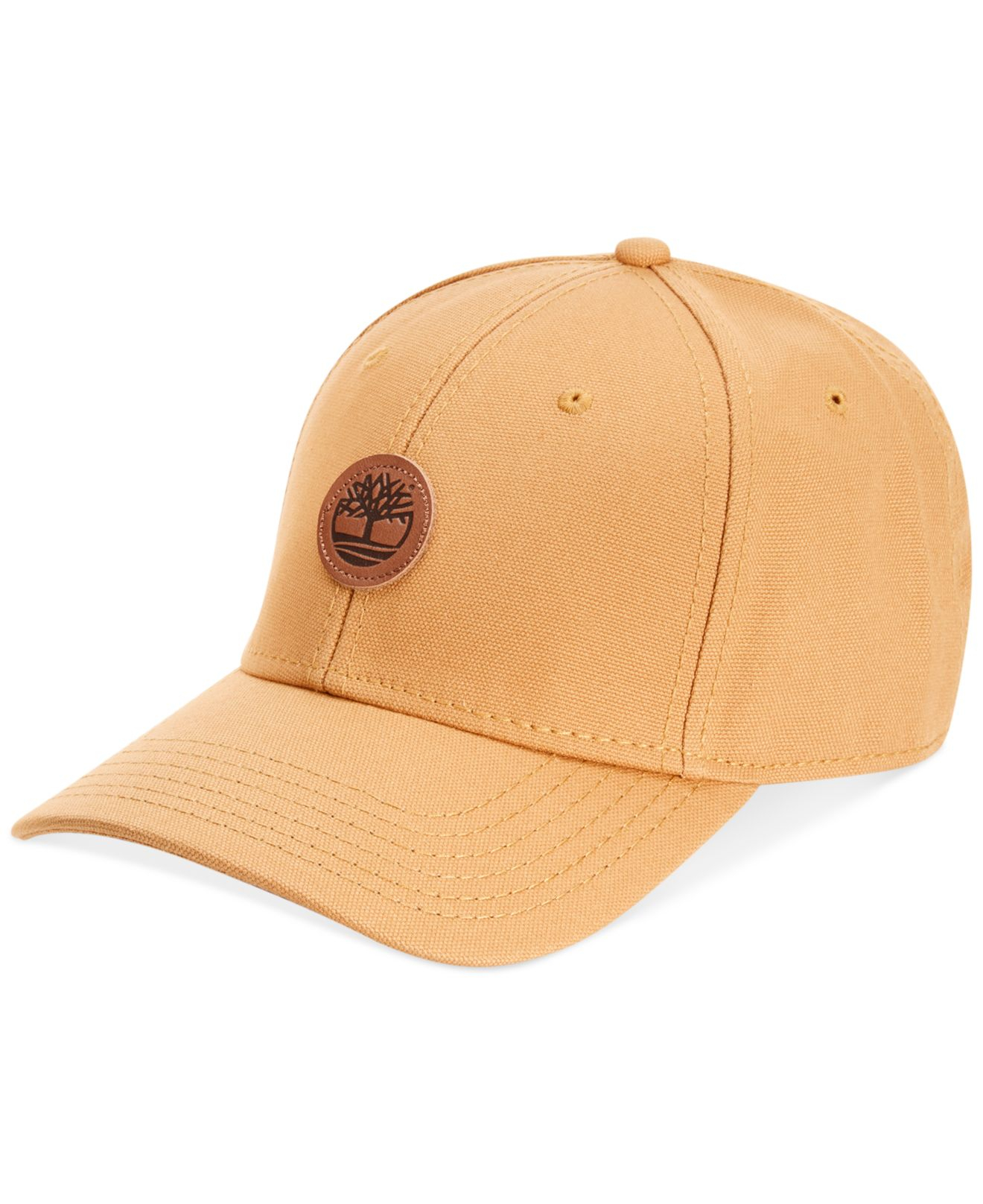 Timberland Cotton Baseball Cap in Natural for Men - Lyst