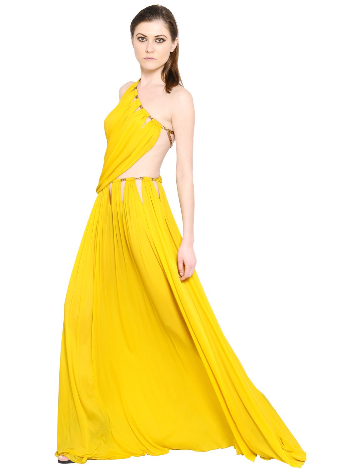emilio pucci yellow dress