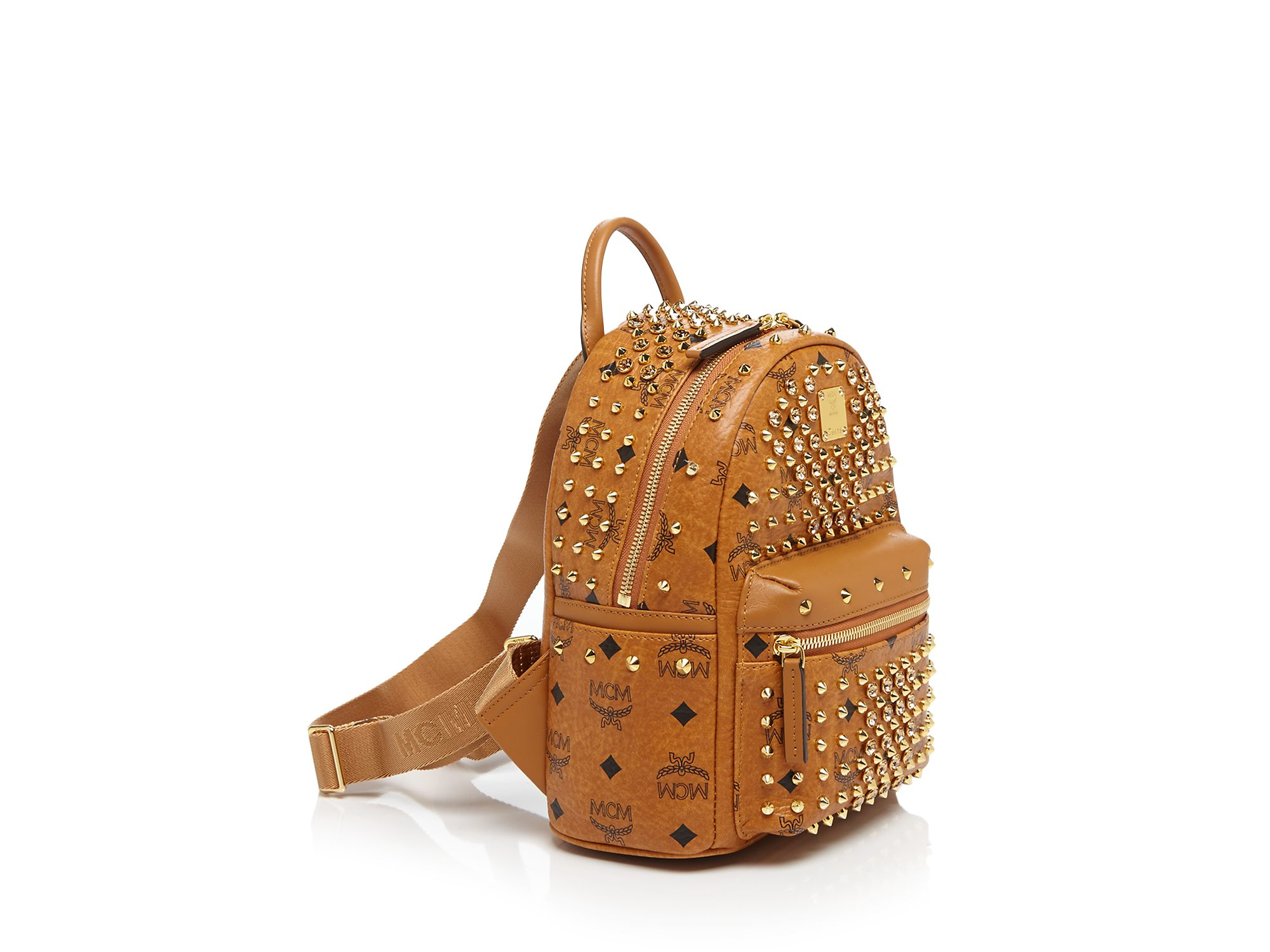 mcm backpack spikes