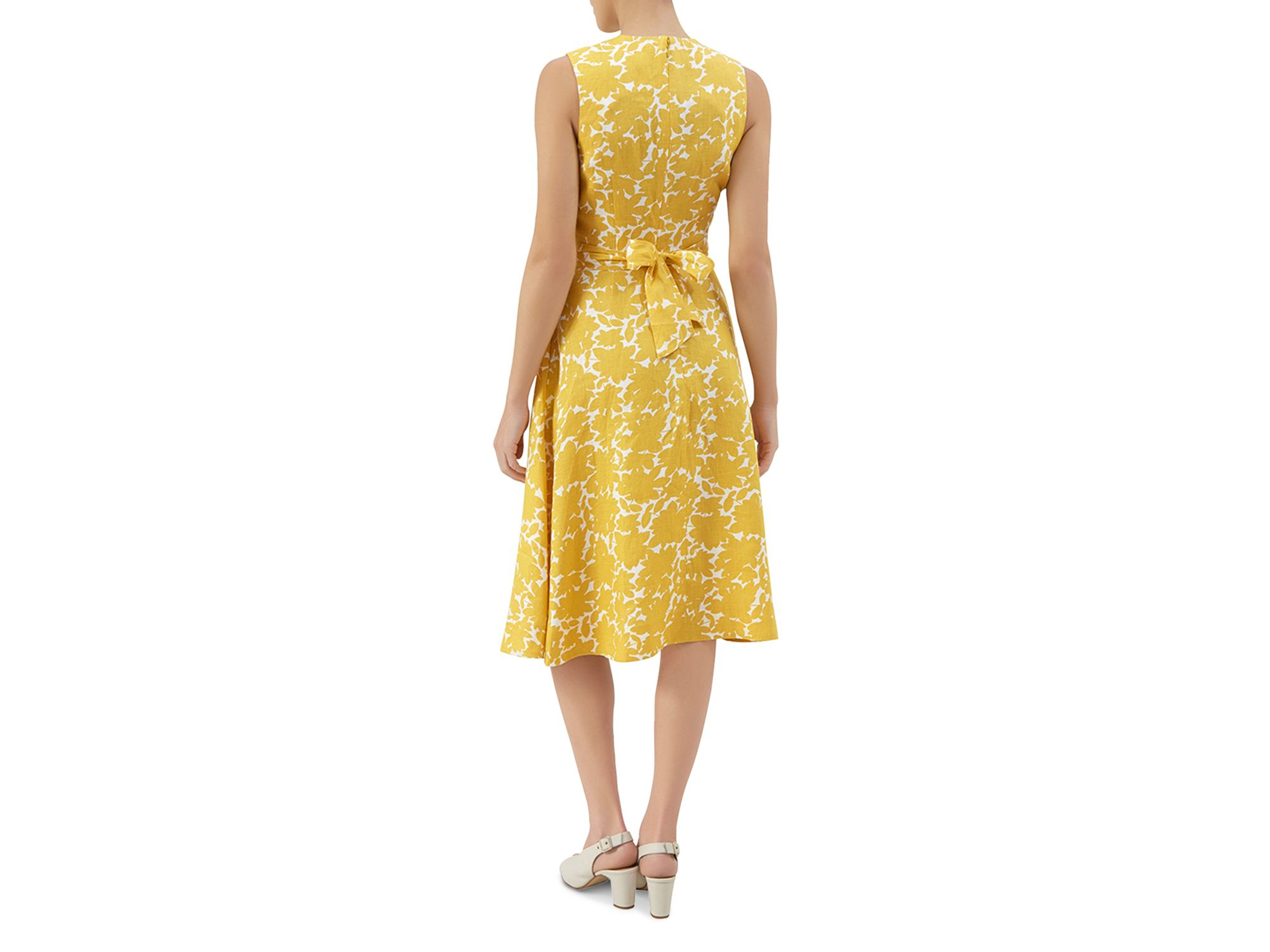 hobbs twitchill dress yellow