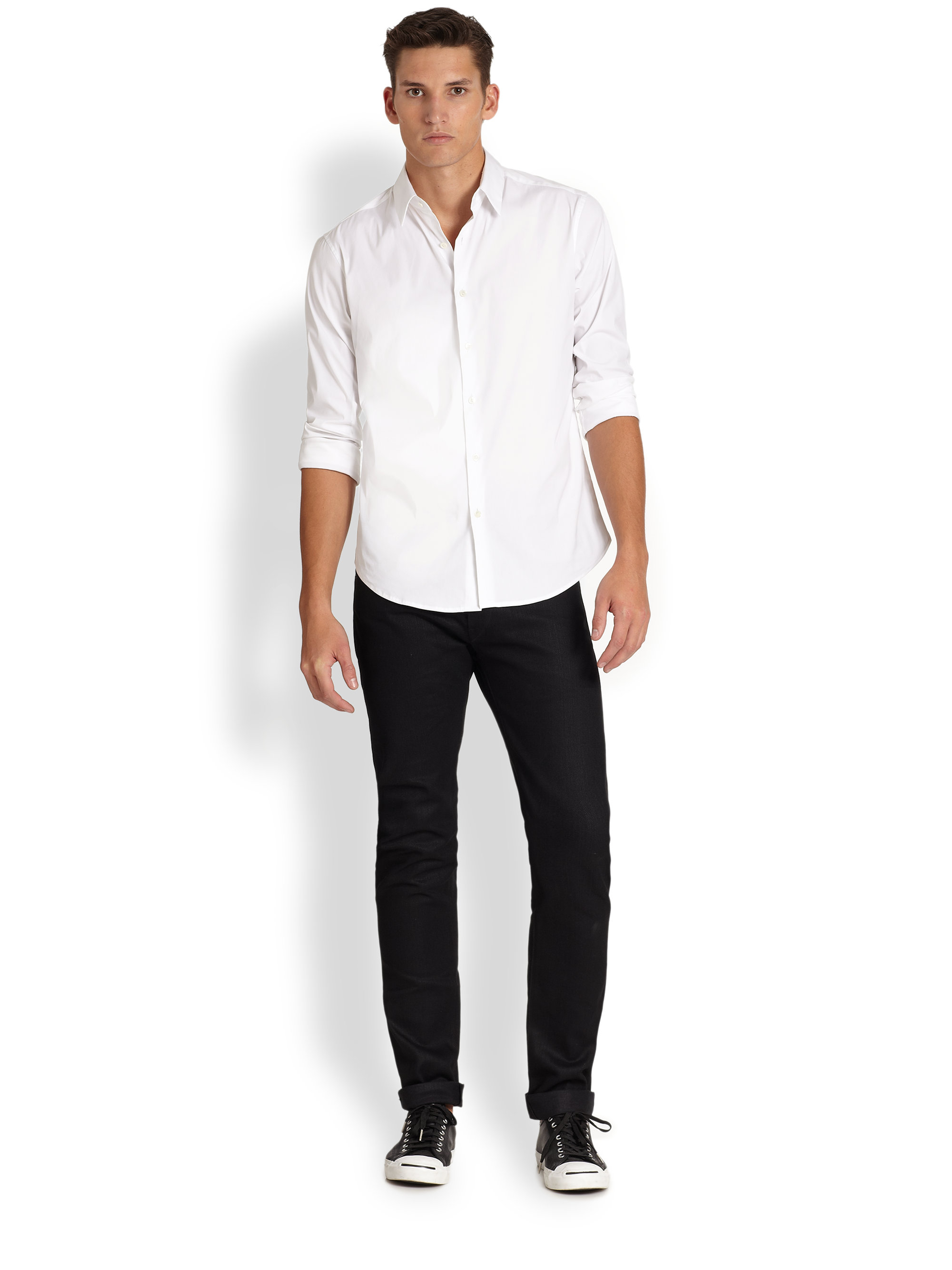 3x1 Denim M5 Raw Slim-fit Jeans in 