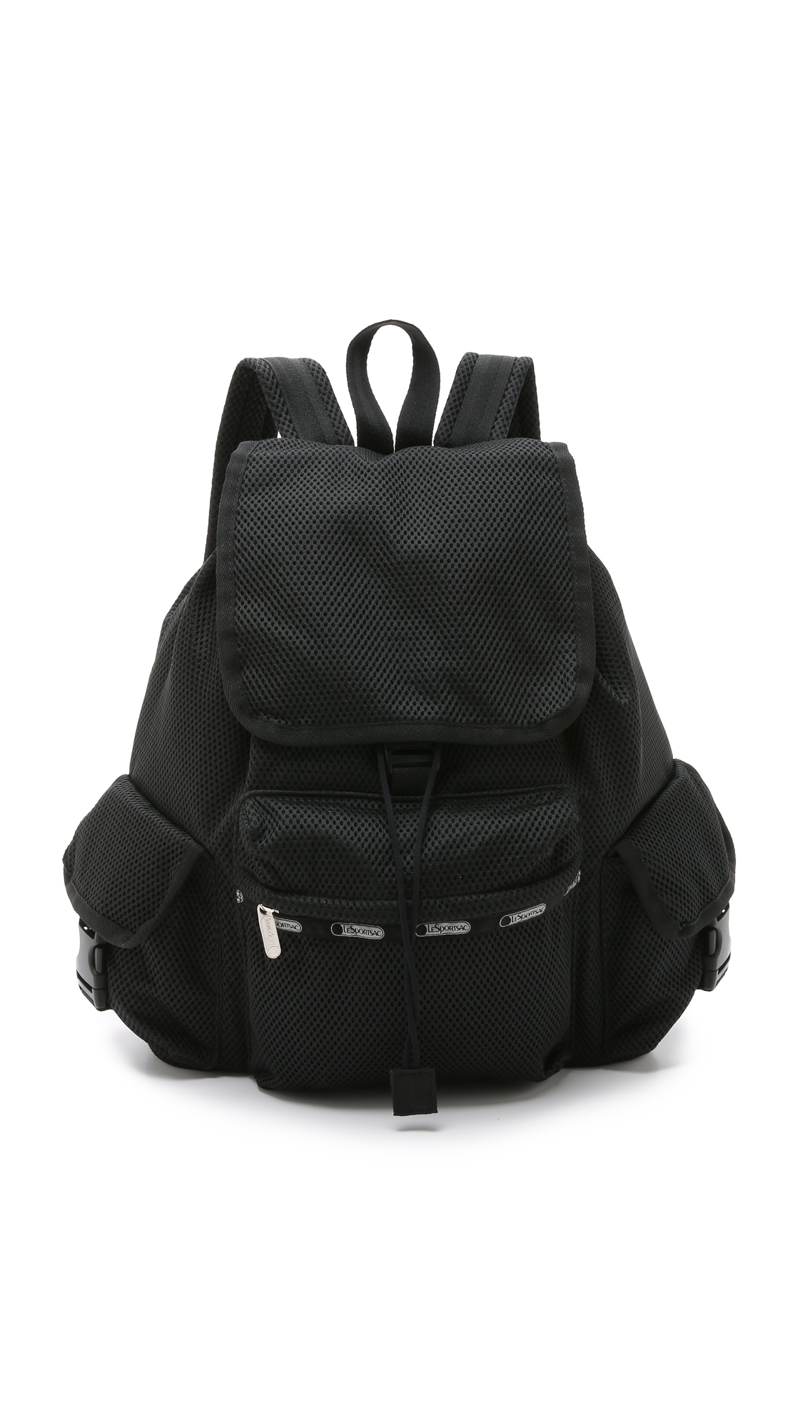 LeSportsac Voyager Backpack - Black Mesh | Lyst Canada
