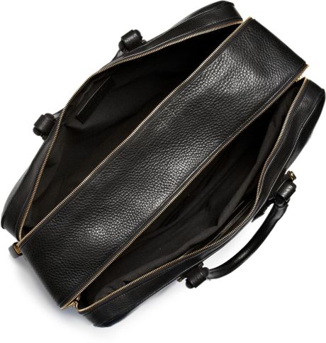 Dunhill Bladon Leather Holdall Travel Bag in Black for Men | Lyst