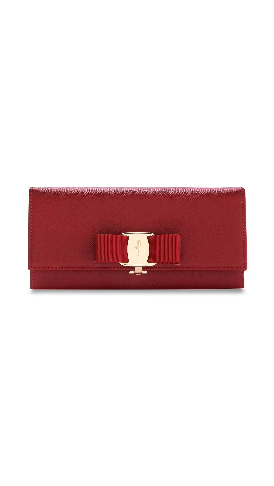ferragamo wallet red