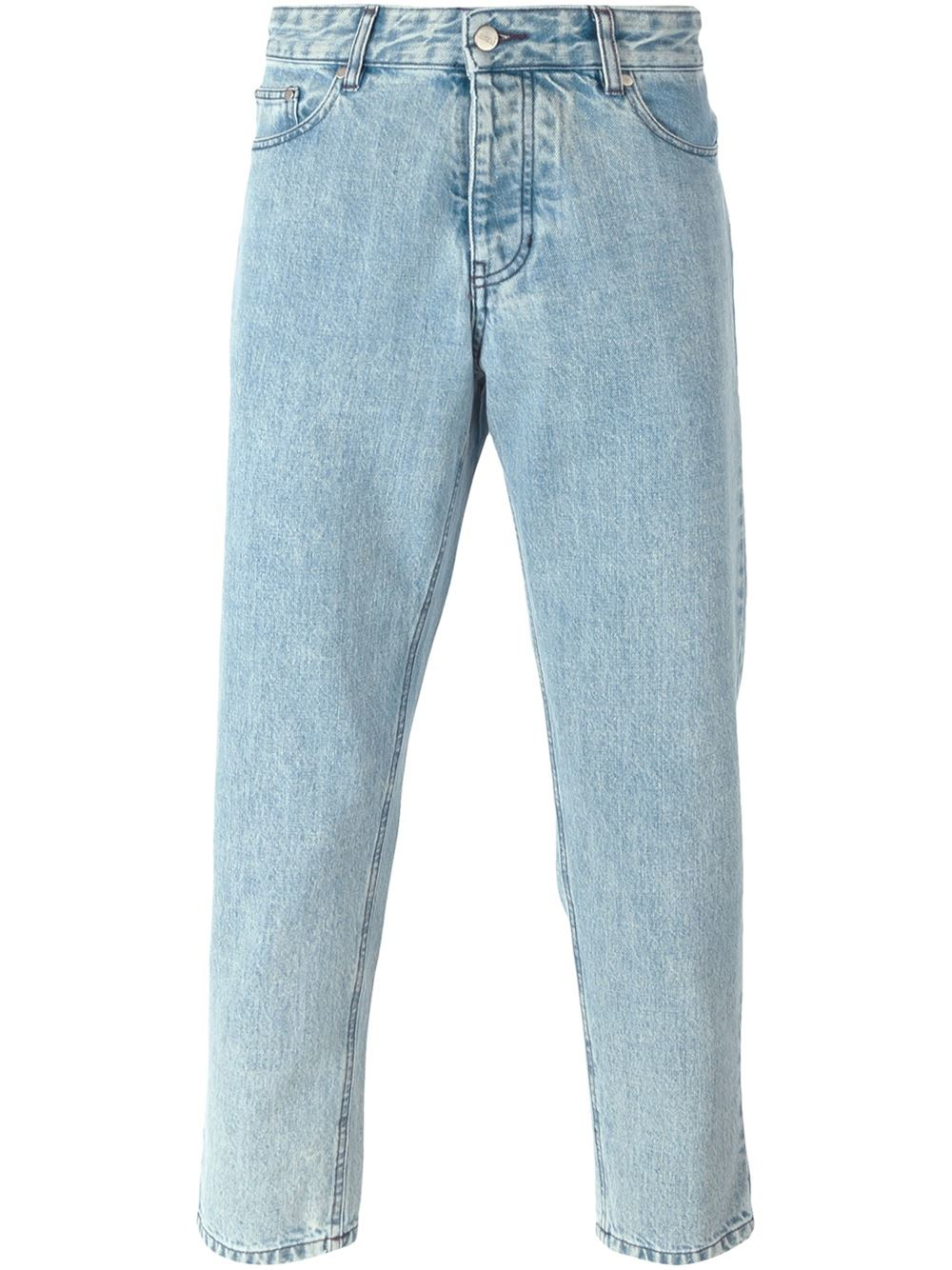 ami cropped jeans