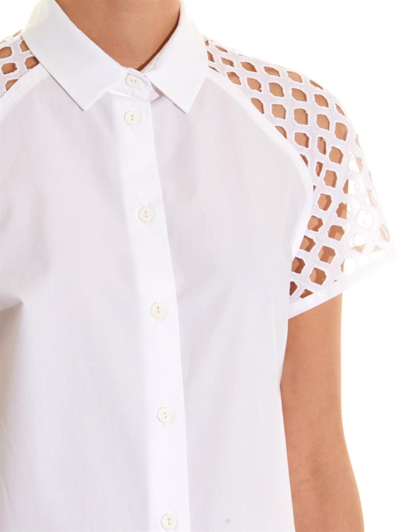 broderie anglaise shirt