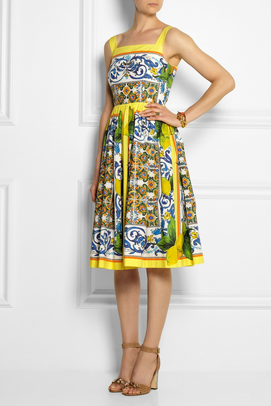 dolce and gabbana summer dress