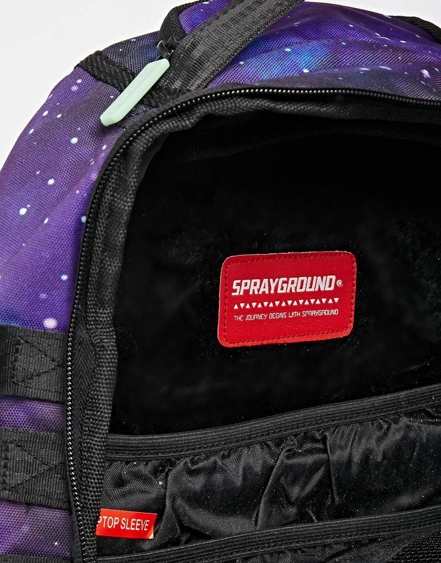 Sprayground Backpack Galaxy in Purple for Men Lyst