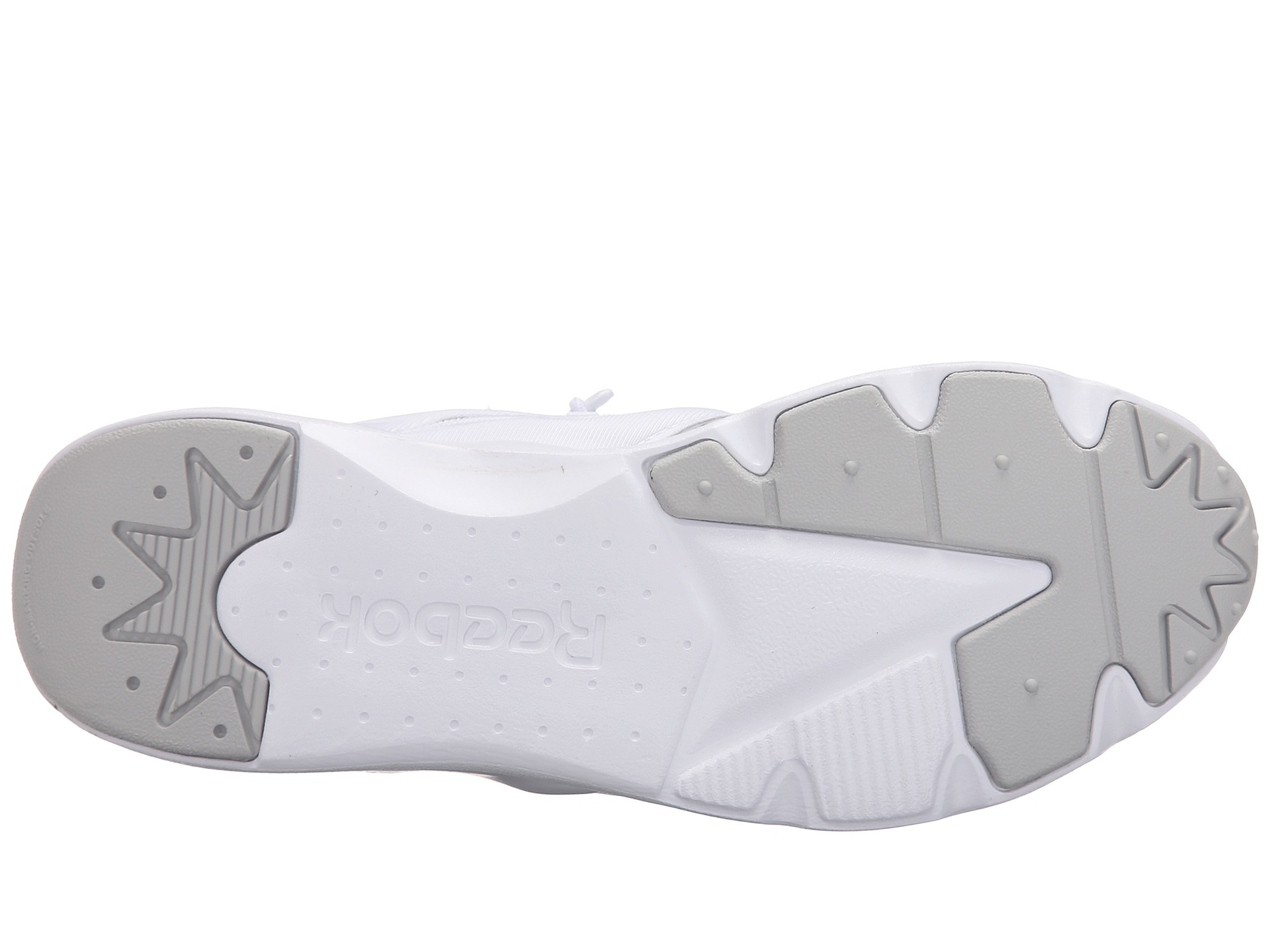Reebok Synthetic Furylite New Woven In White Steel White Lyst