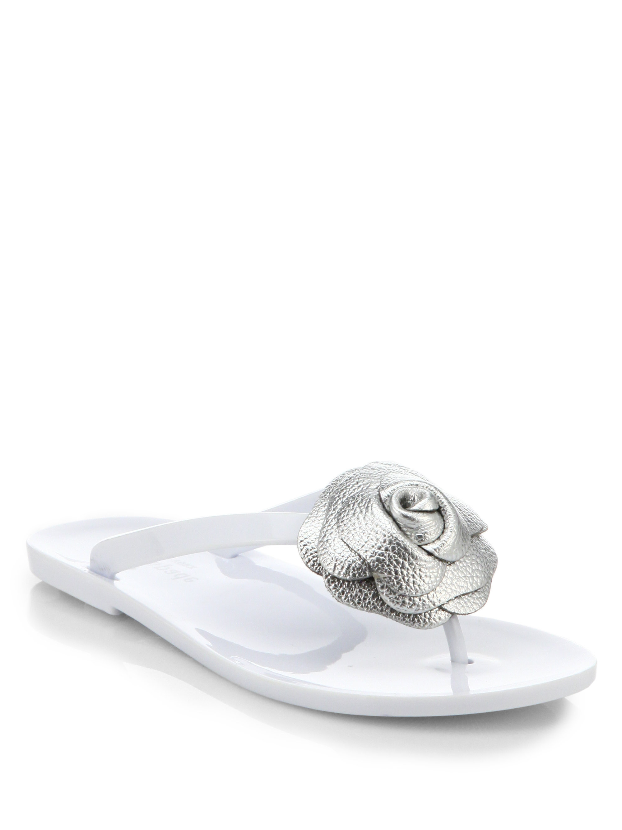 kate spade jelly flip flops