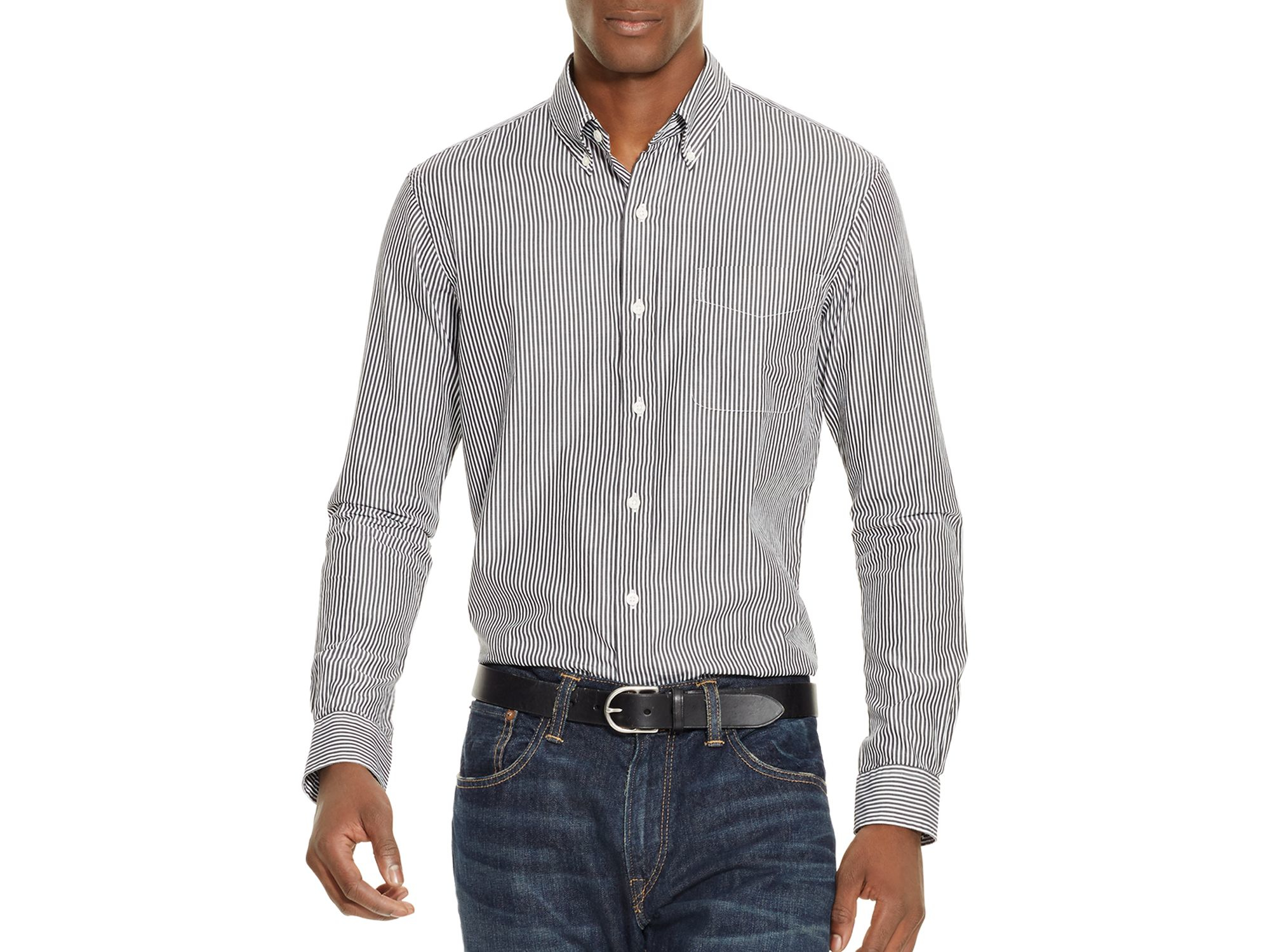 black ralph lauren button down