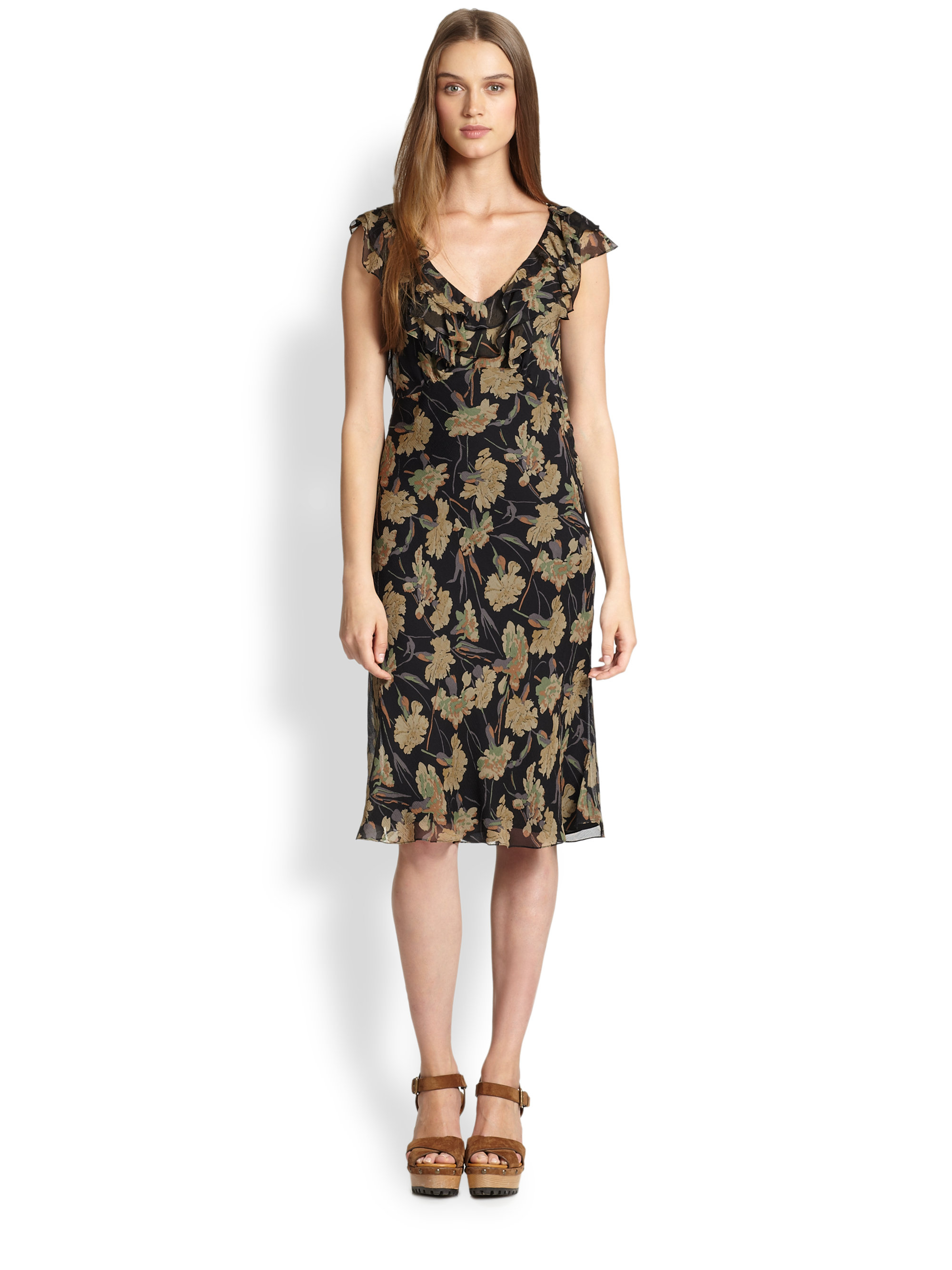 ralph lauren silk dress