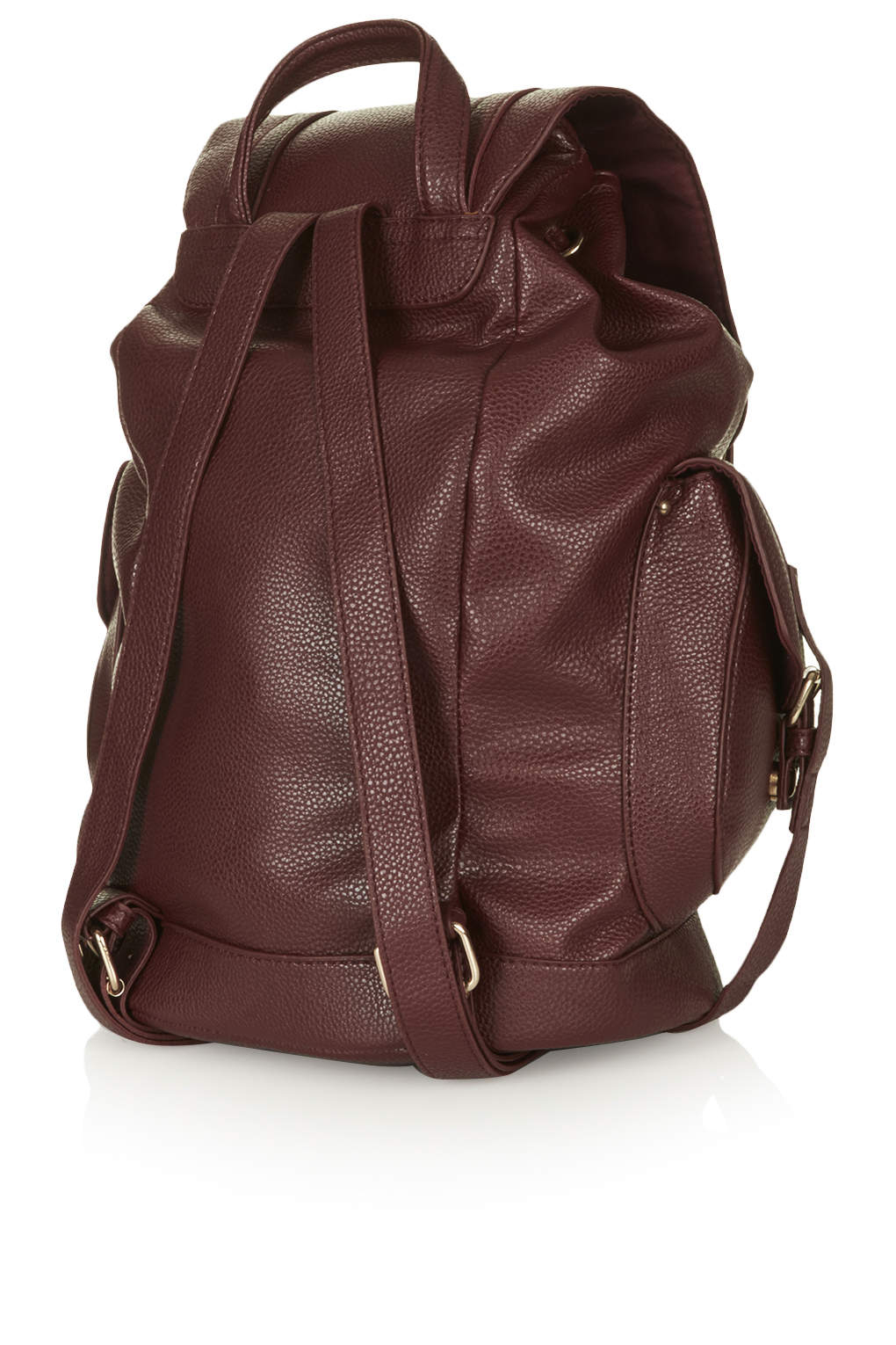 Red Leather Backpack Outfit Literacy Basics