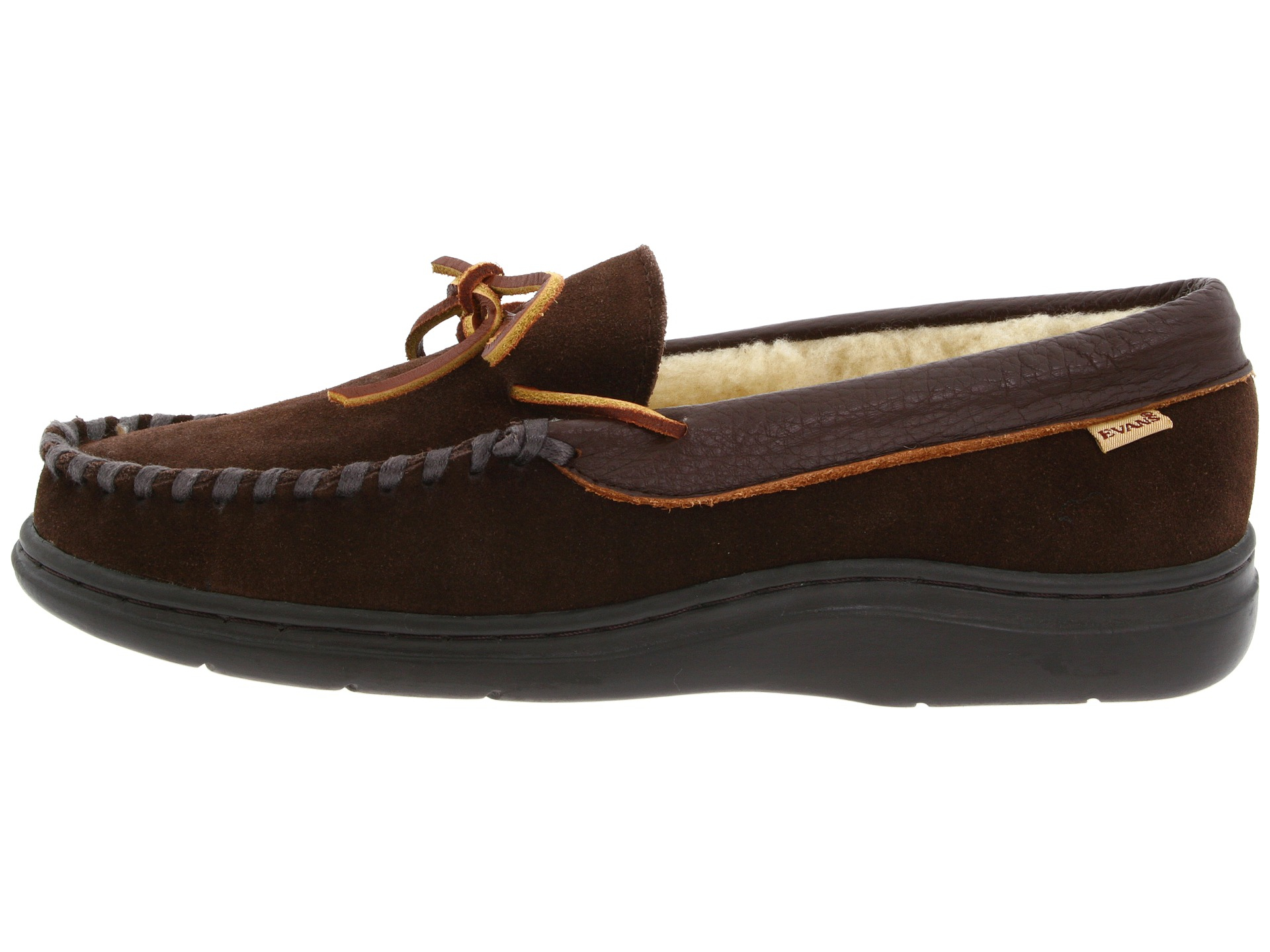 lb atlin slipper l b atlin in brown for lyst lb atlin slipper l b atlin in brown for lyst