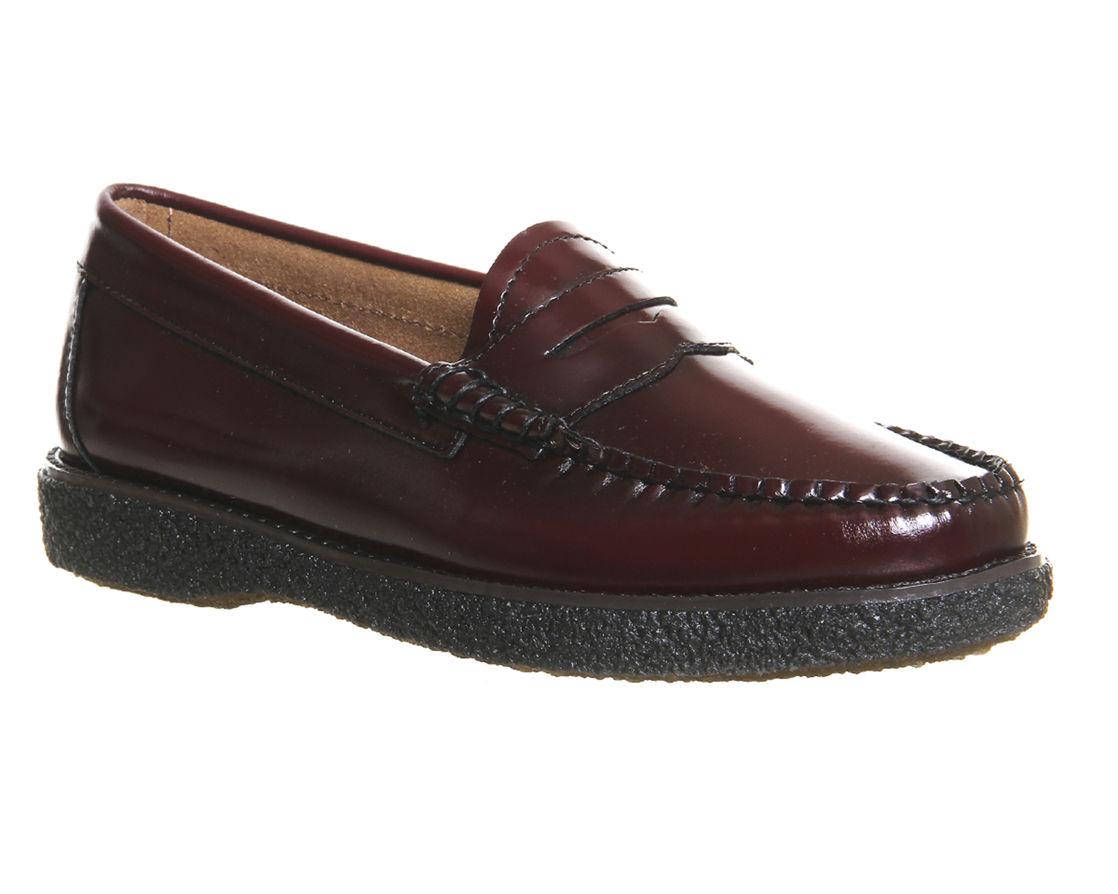 bass weejuns crepe sole