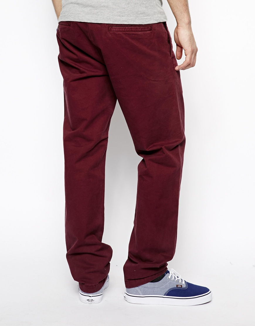 Carhartt Pants in Red for Men | Lyst
