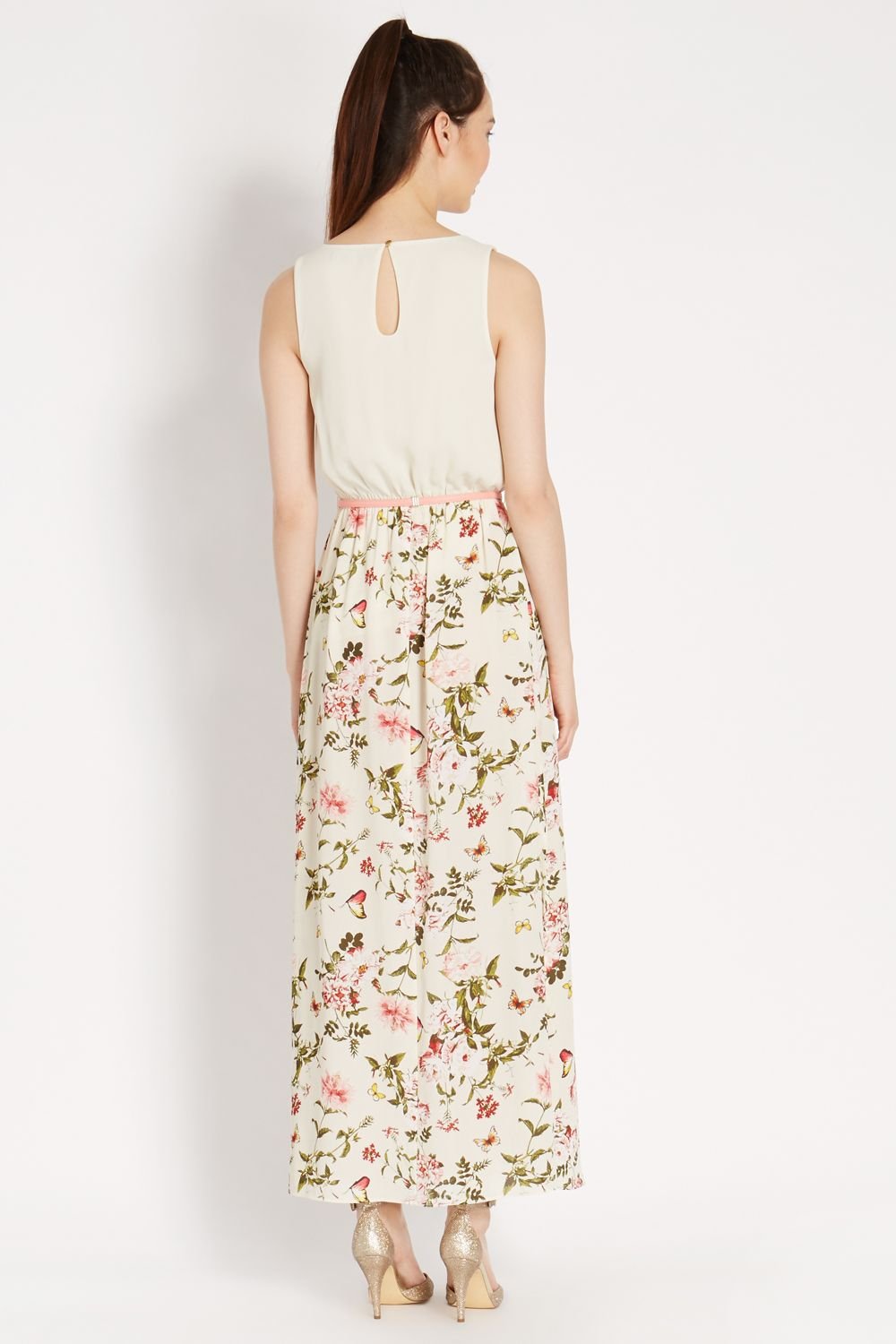 oasis floral maxi dress