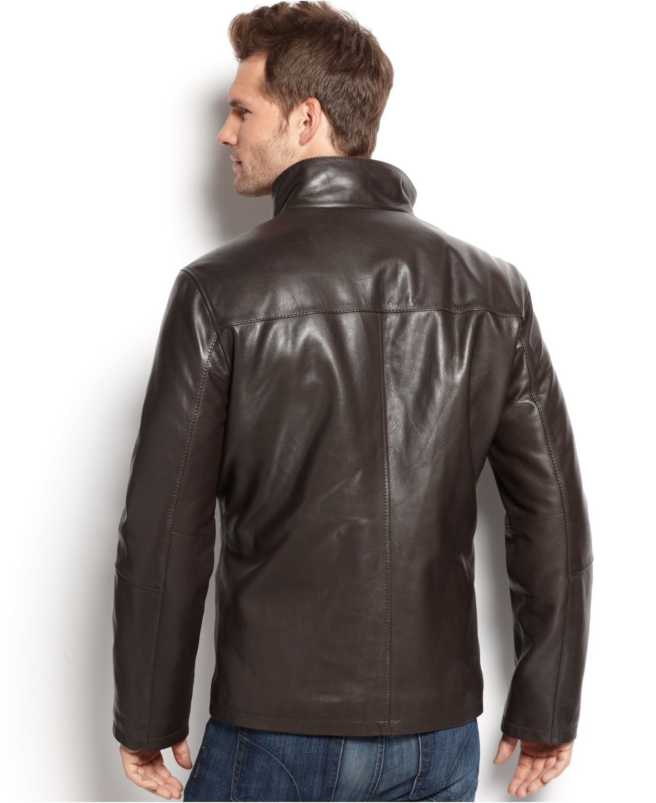 marc new york leather moto jacket