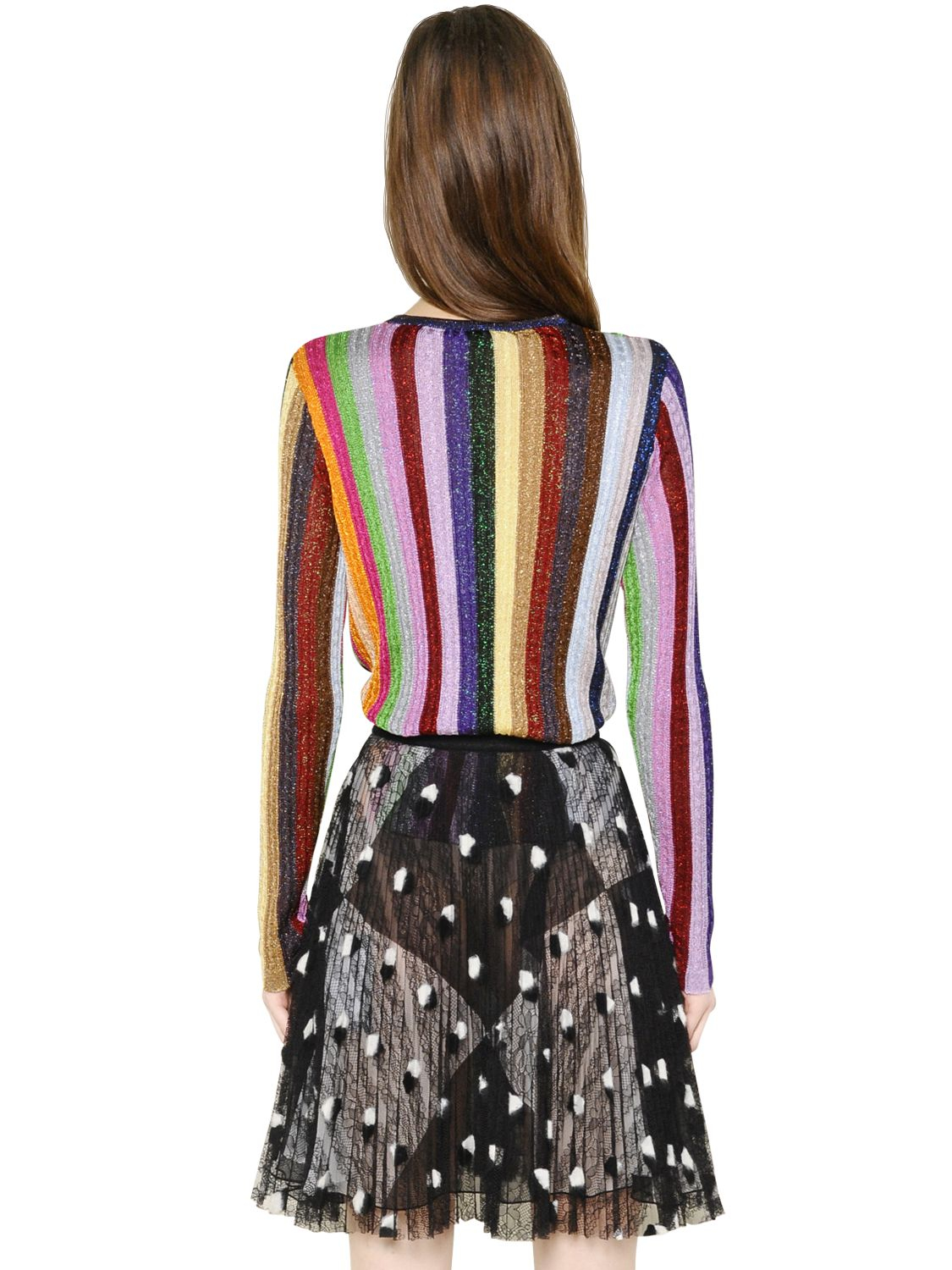 De Marco Multicolore Sweater Striped Vincenzo 7a4dq
