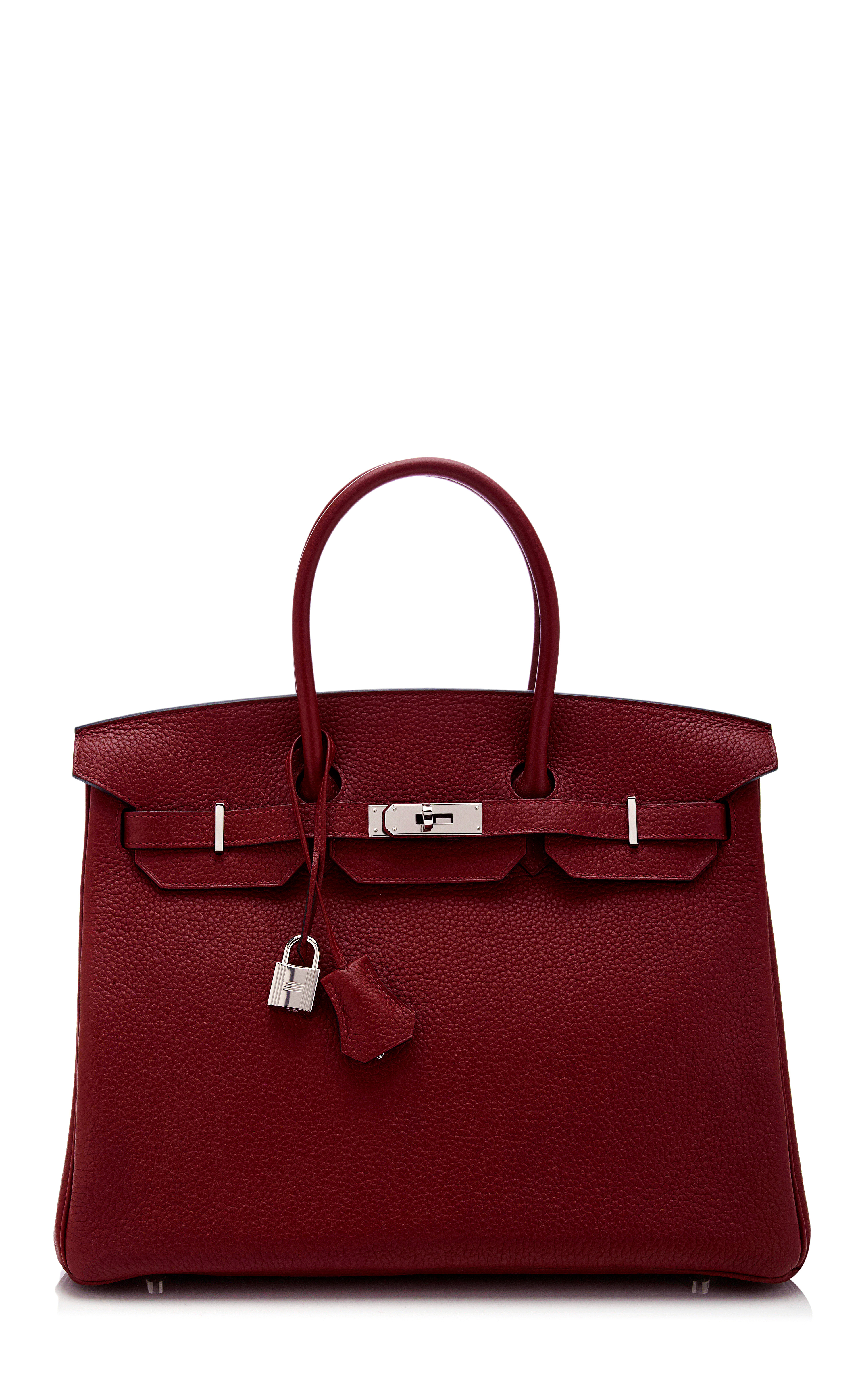 Heritage auctions special collection 35cm Hermes Rouge H Clemence ...  