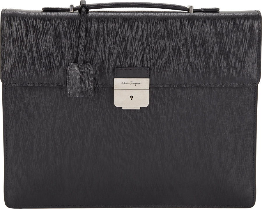 ferragamo revival briefcase