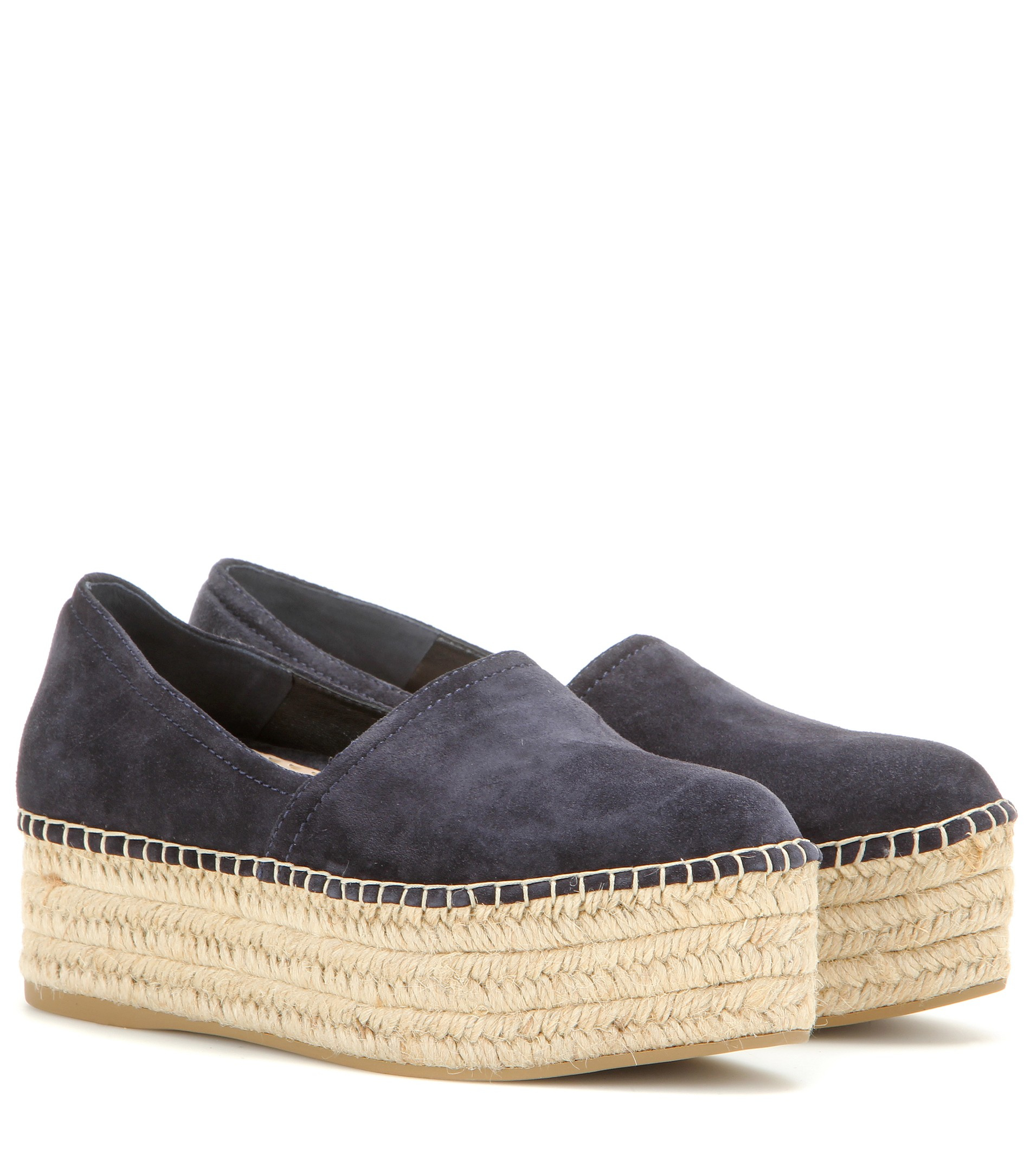 platform espadrilles slip on