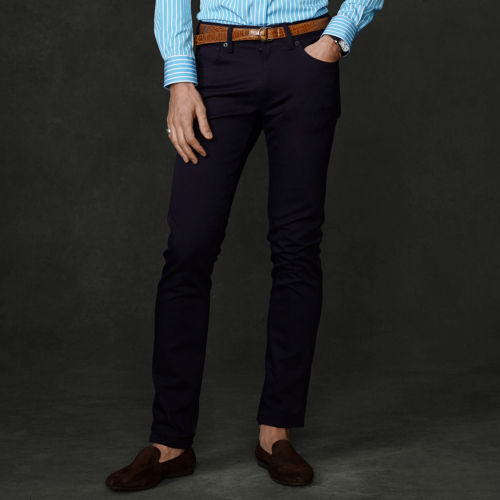 mens purple label jeans