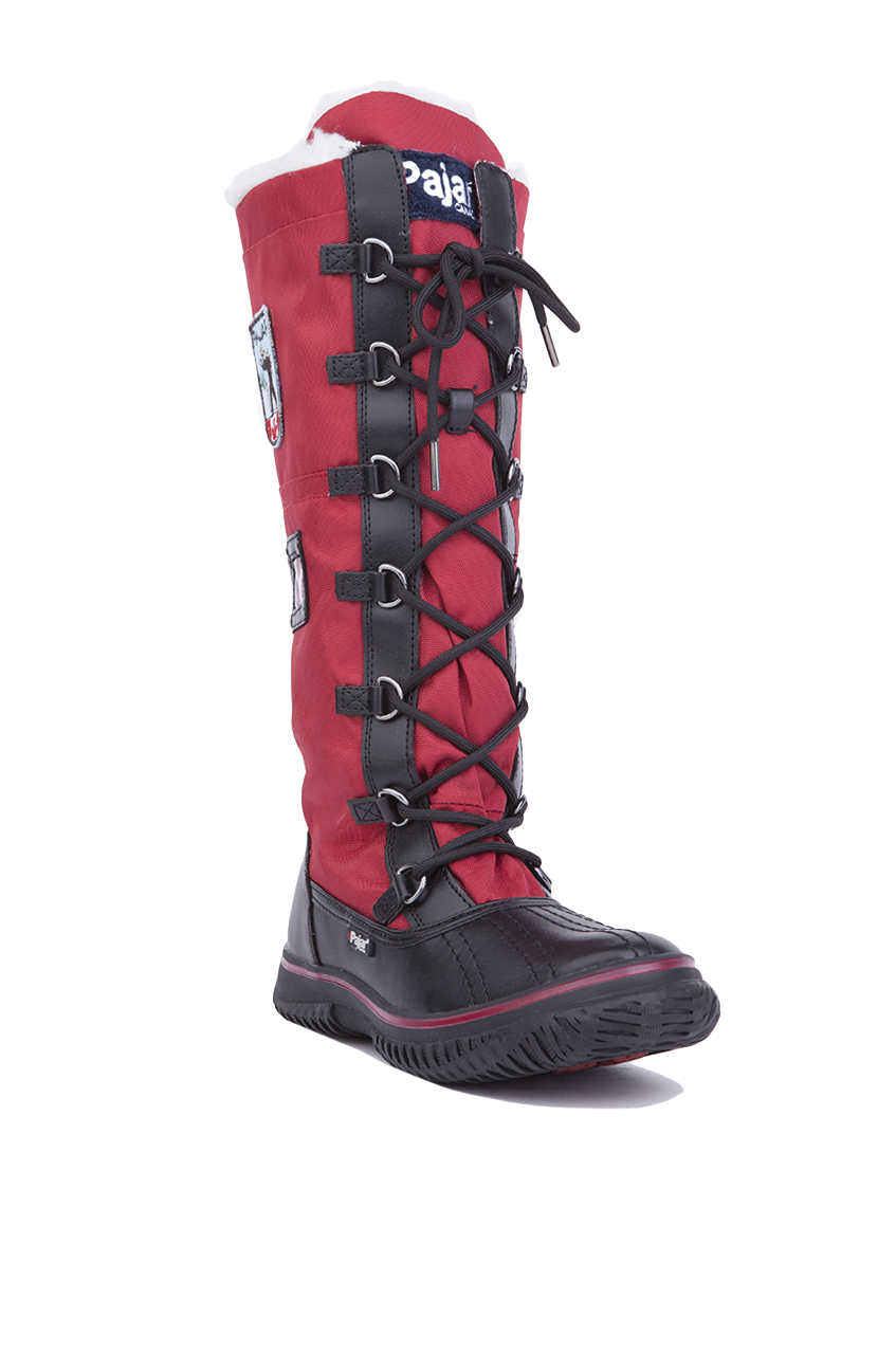 pajar red boots
