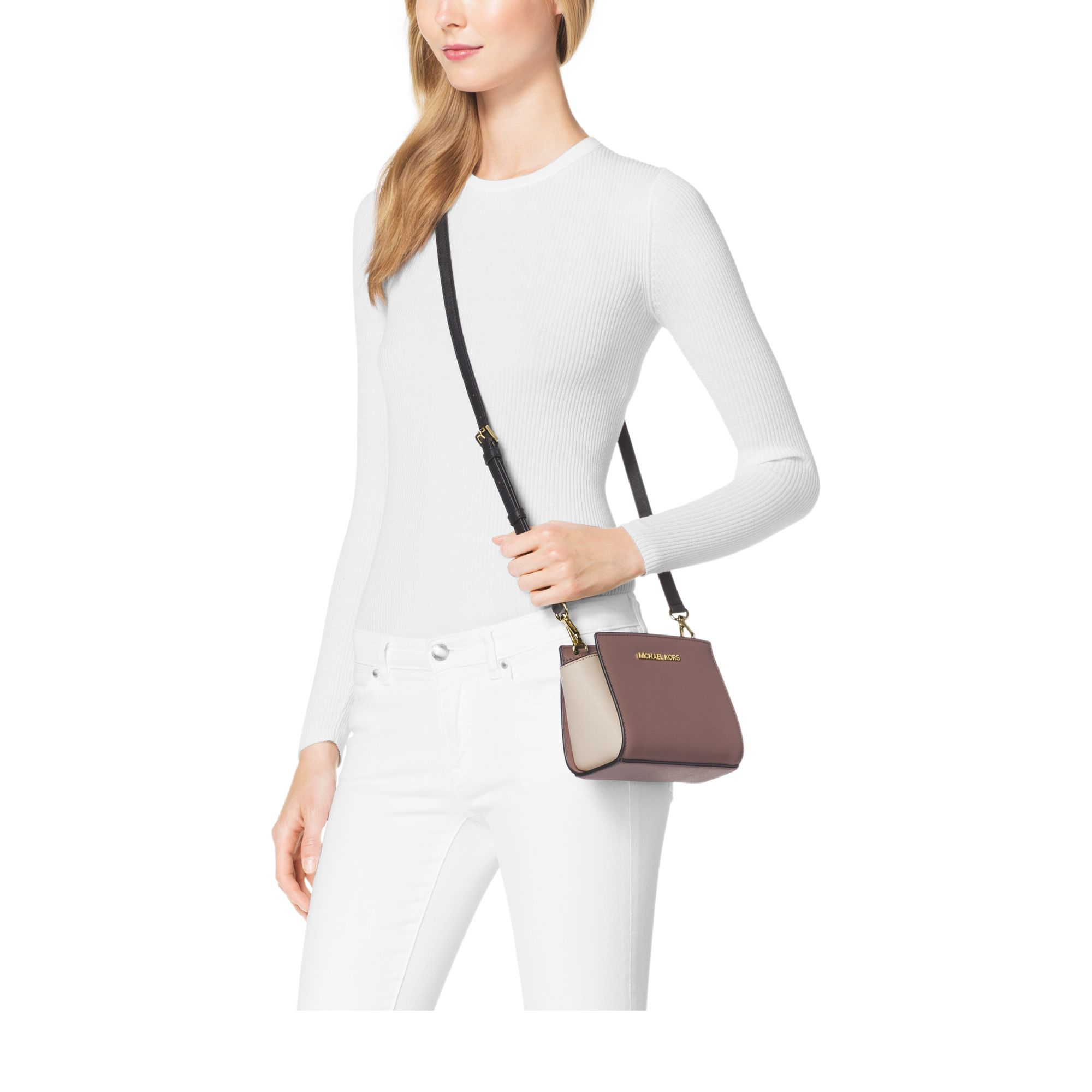 michael kors selma mini crossbody