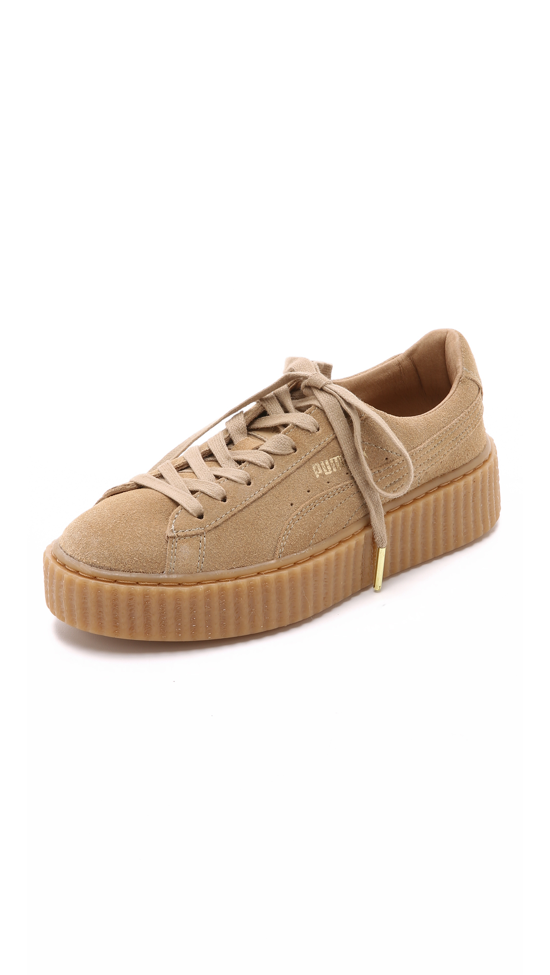 PUMA X Rihanna Creeper Sneakers - Brown - Lyst