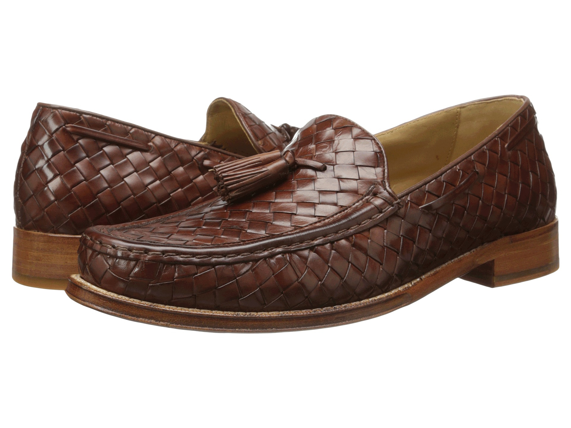 cole haan mens woven loafers